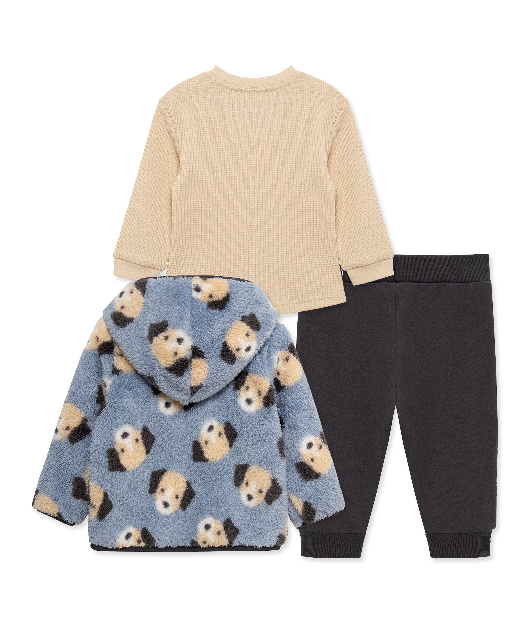 Puppy 3-Piece Sherpa Set (12M-24M) - Little Me