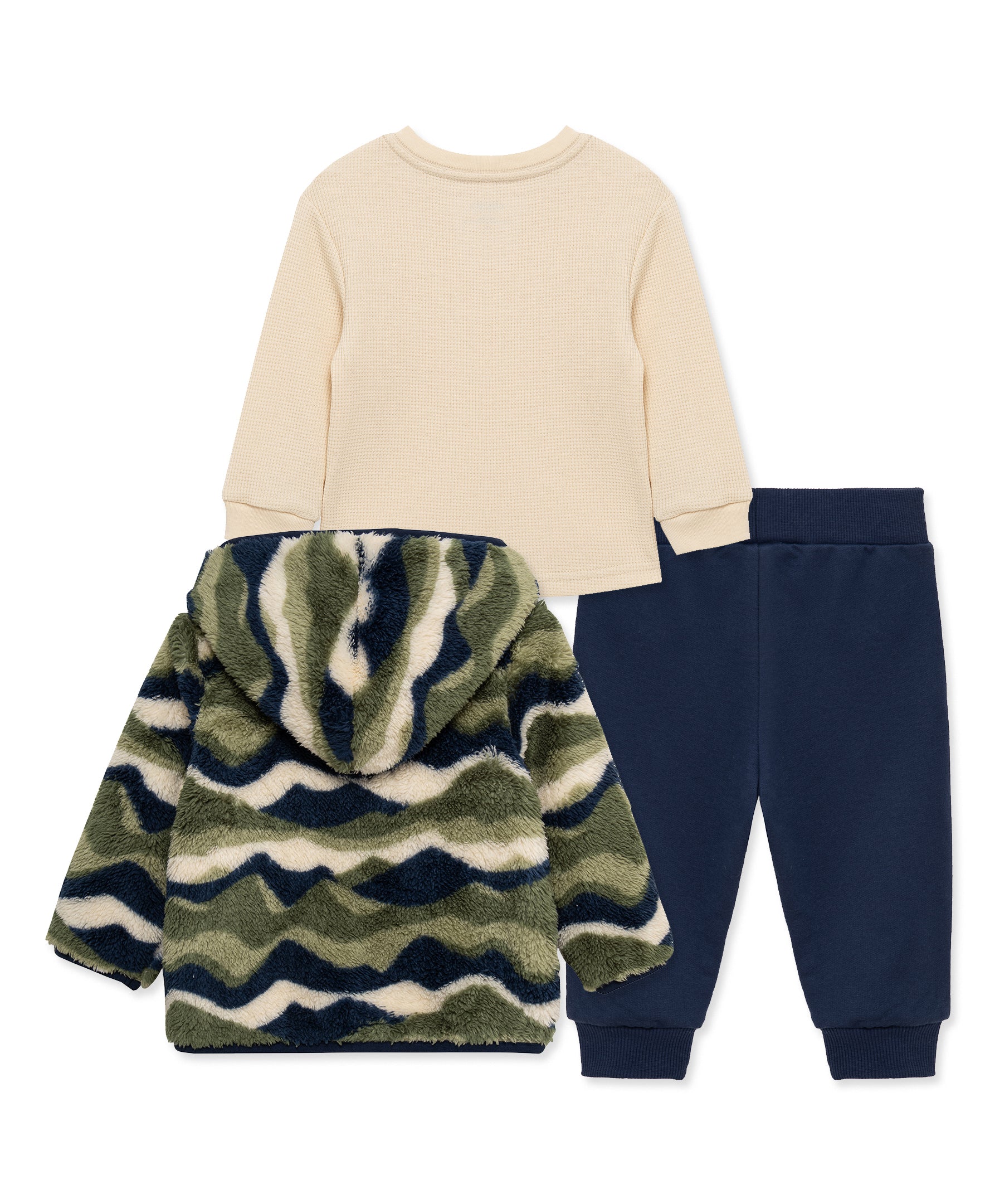 Landscape Camo 3-Piece Sherpa Set (12M-24M) - Little Me