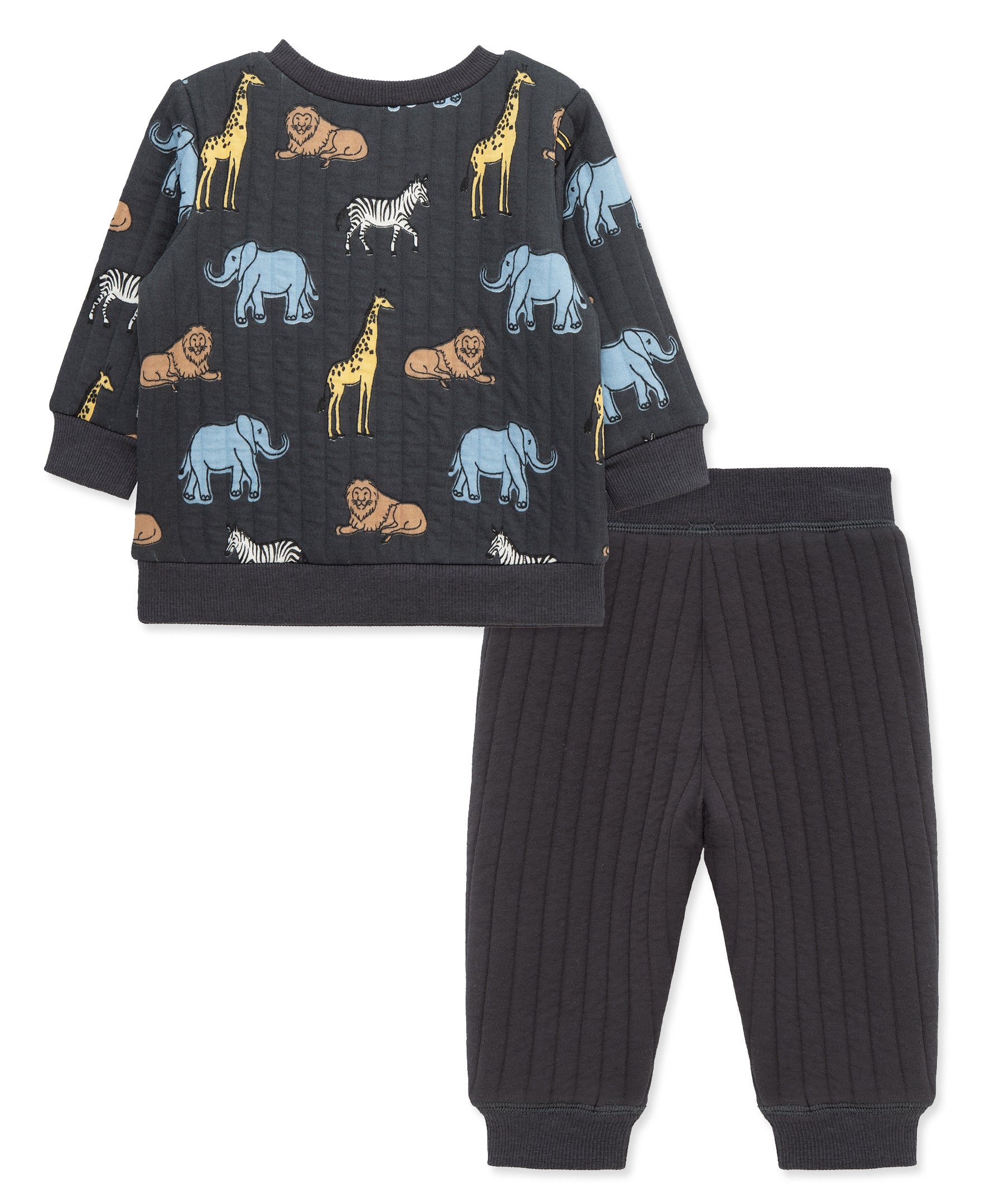 Safari 2-Piece Toddler Sweatshirt Set (2T-4T) - Little Me
