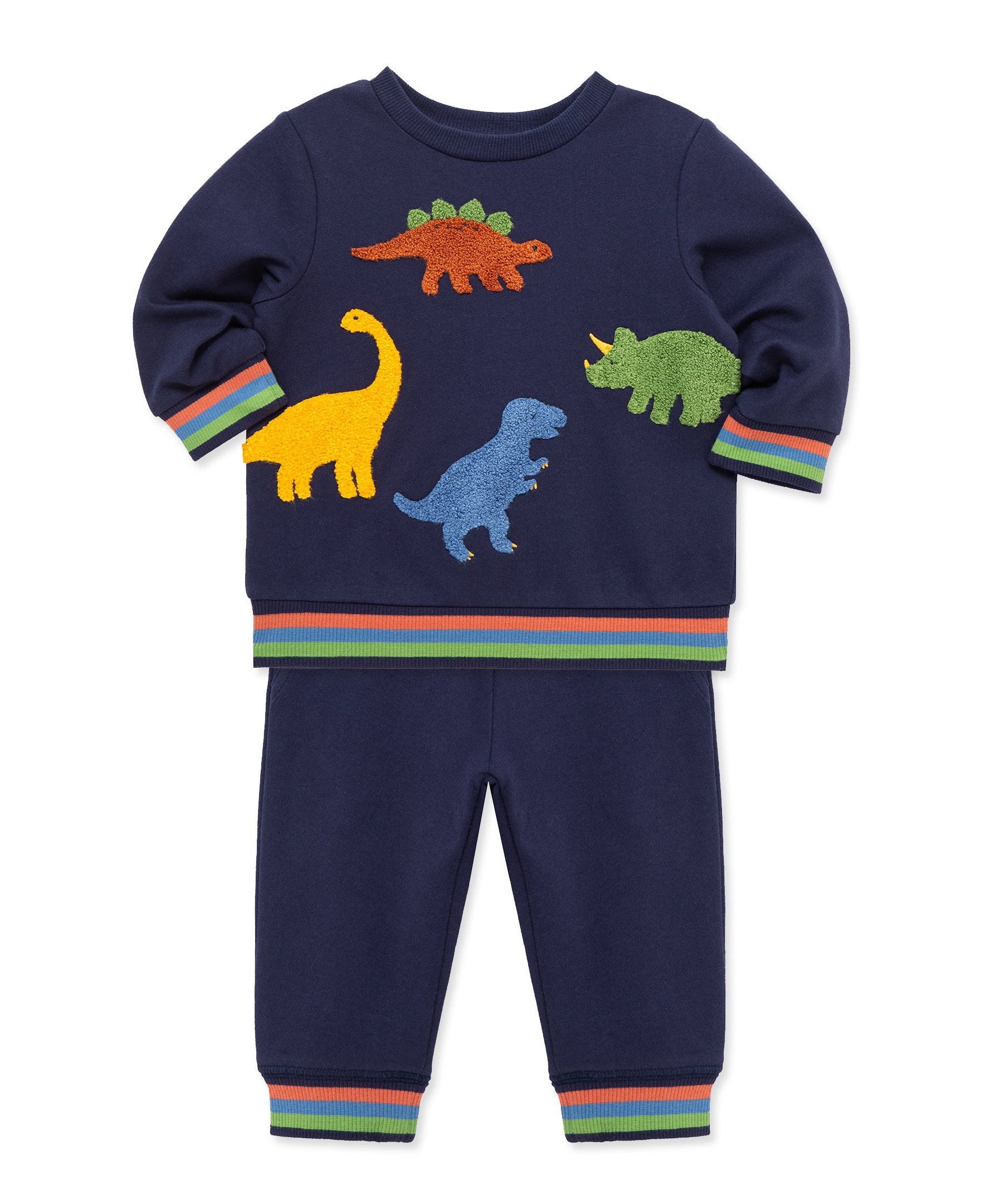 Dino 2-Piece Toddler Sweatshirt Set (2T-4T) - Little Me