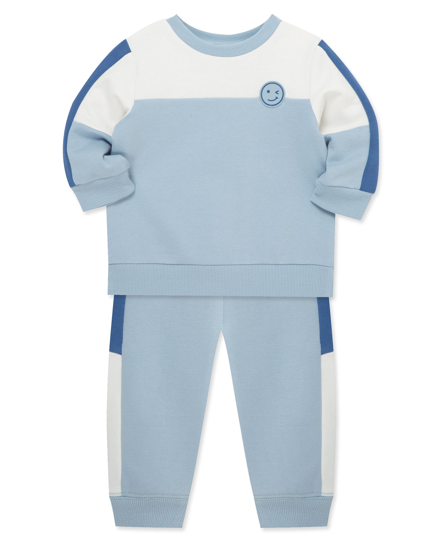 Colorblock 2-Piece Toddler Sweatshirt Set (2T-4T) - Little Me
