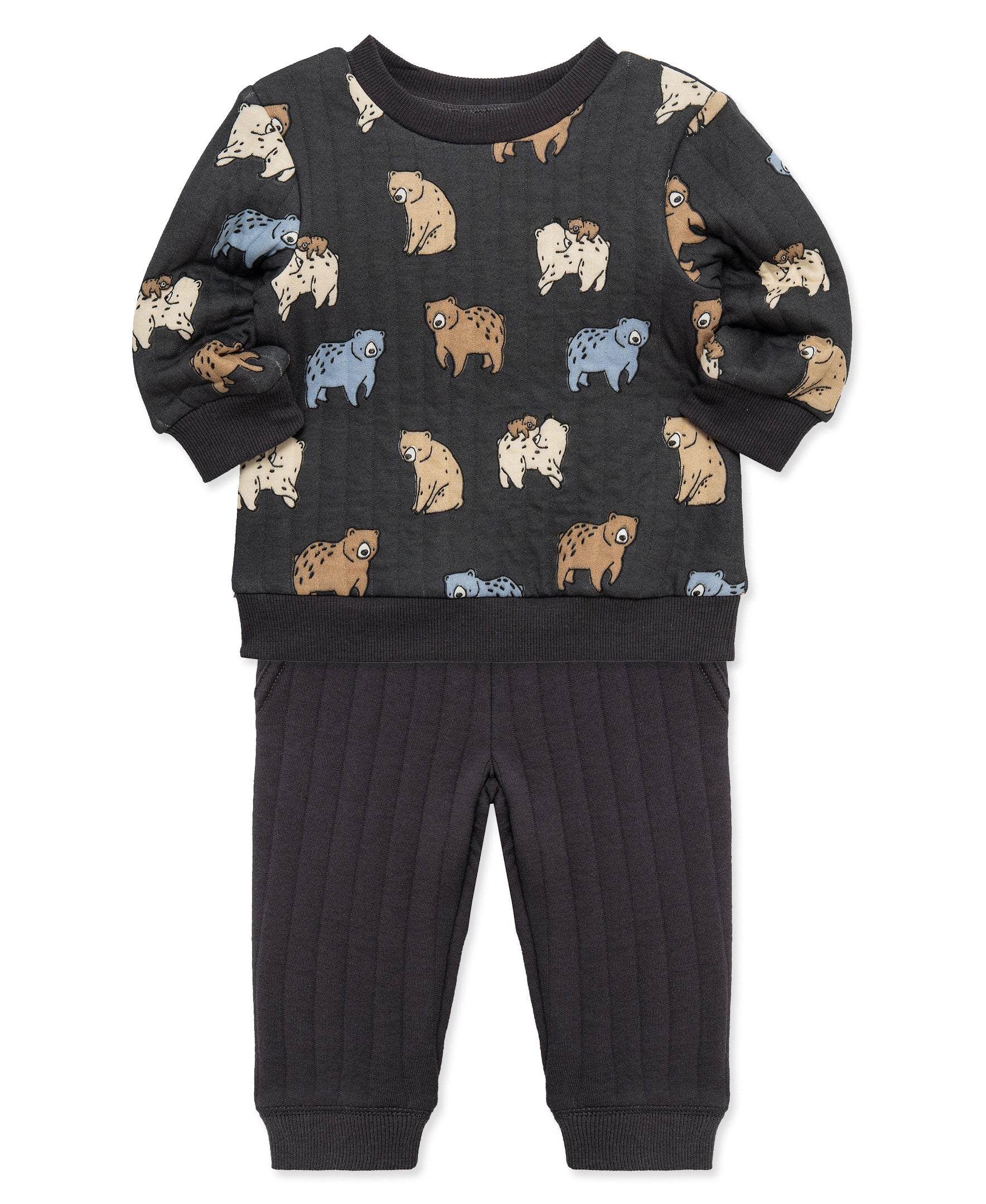 Bear 2-Piece Sweatshirt Set (2T-4T) - Little Me