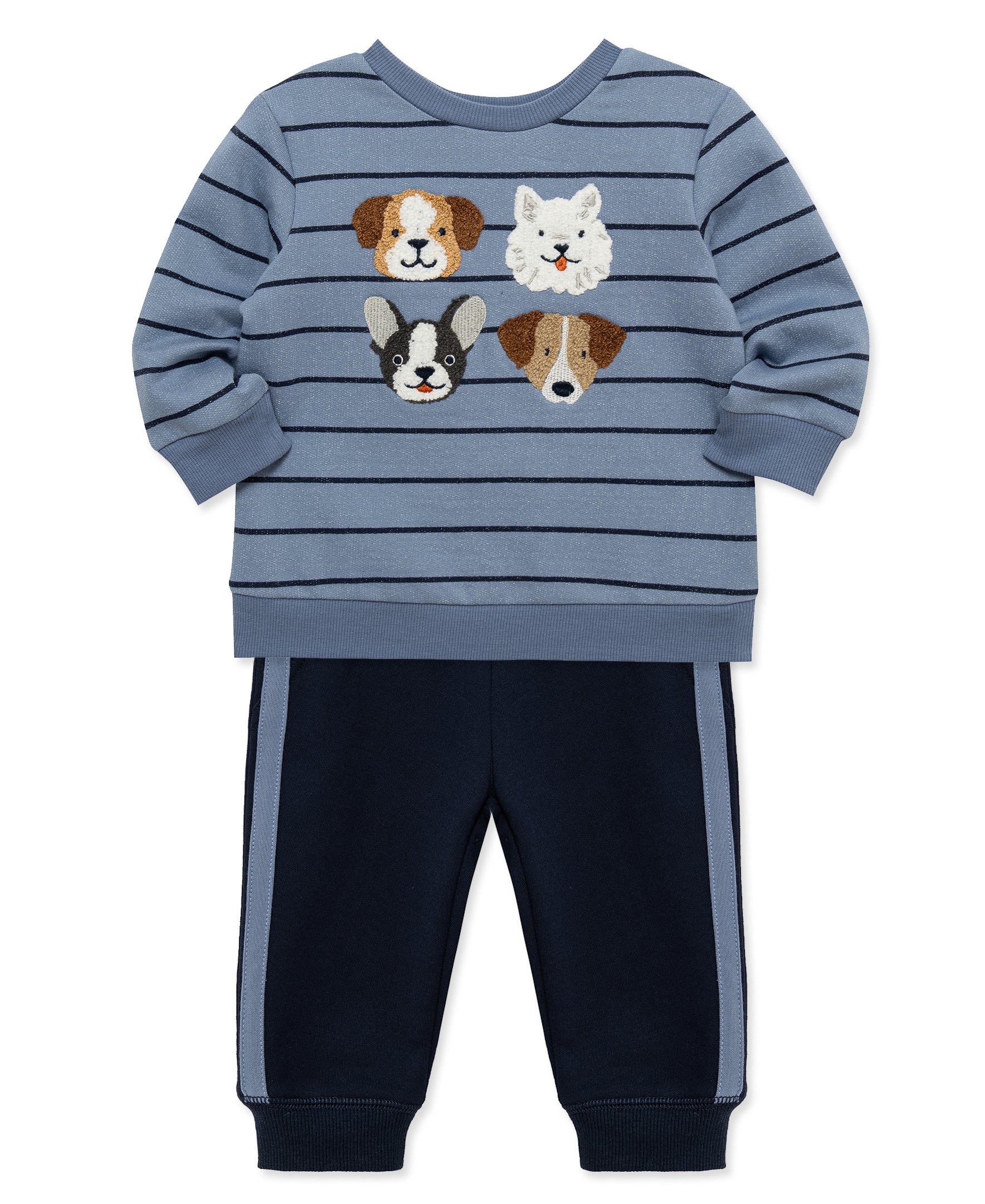 Puppy 2-Piece Sweatshirt Set (12M-24M) - Little Me