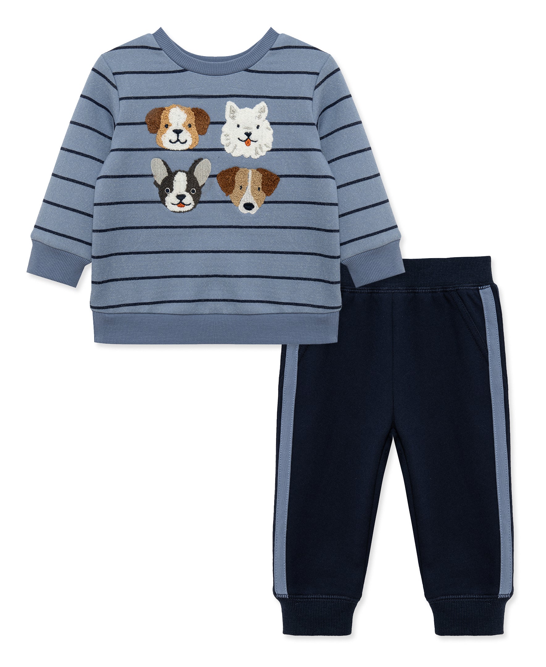 Puppy 2-Piece Sweatshirt Set (2T-4T) - Little Me