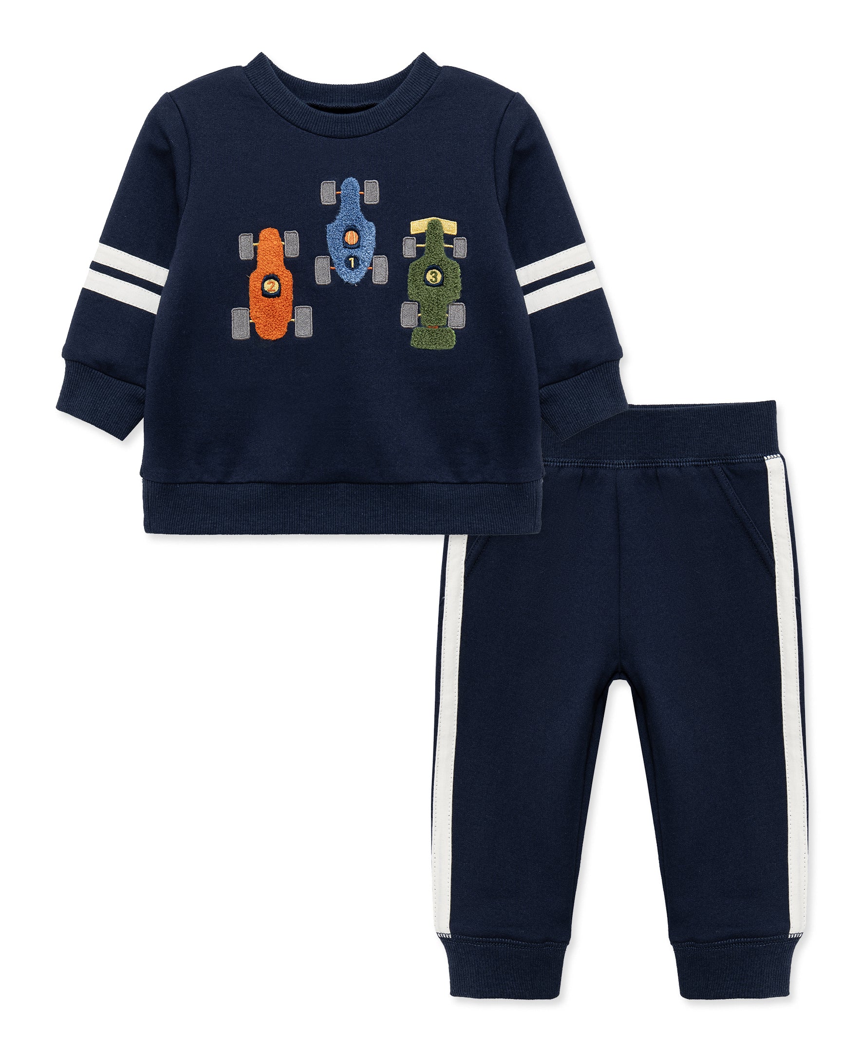 Race Car 2-Piece Sweatshirt Set (12M-24M) - Little Me