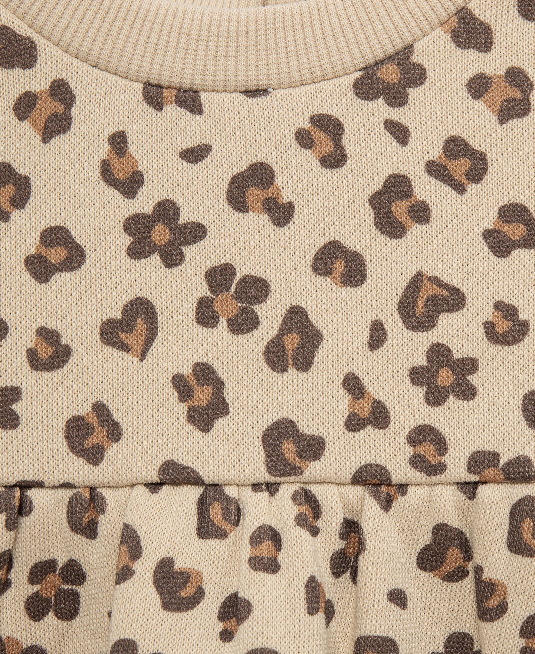 Leopard Sweatshirt Dress Set (12M-24M) - Little Me