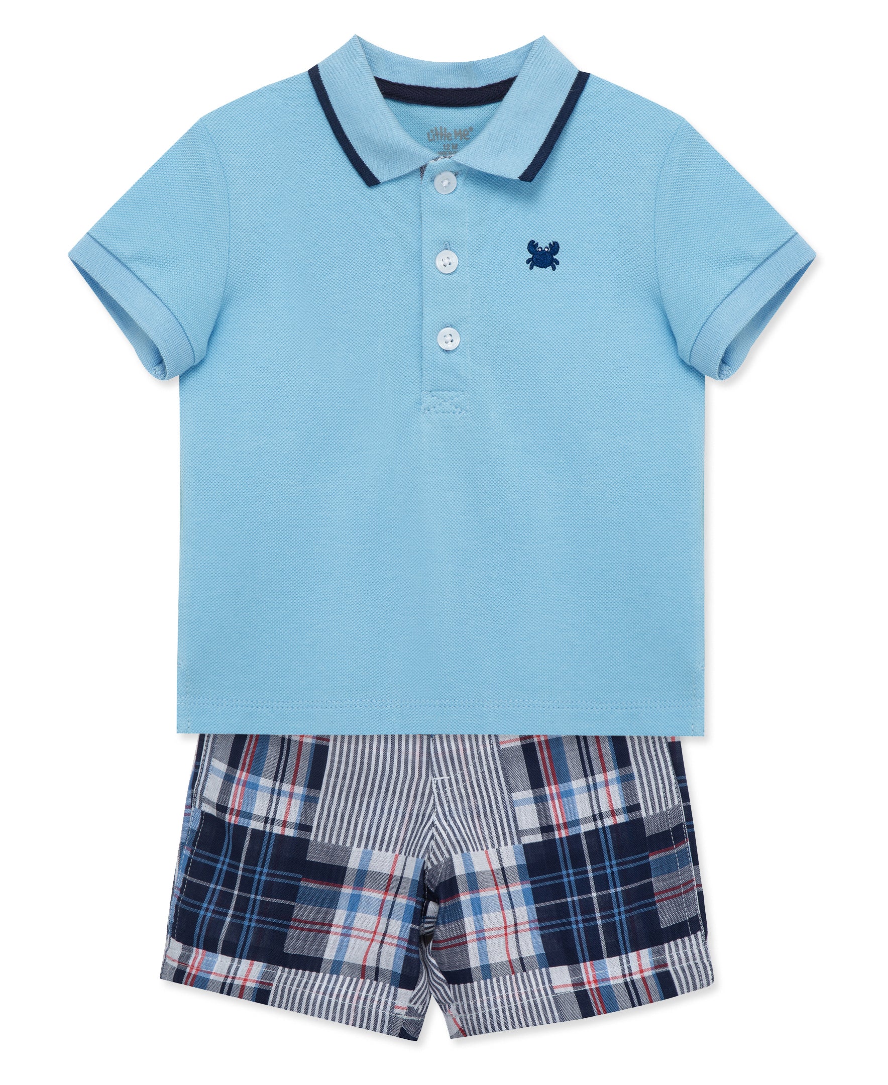 Crab Polo Short Set (2T-4T) - Little Me