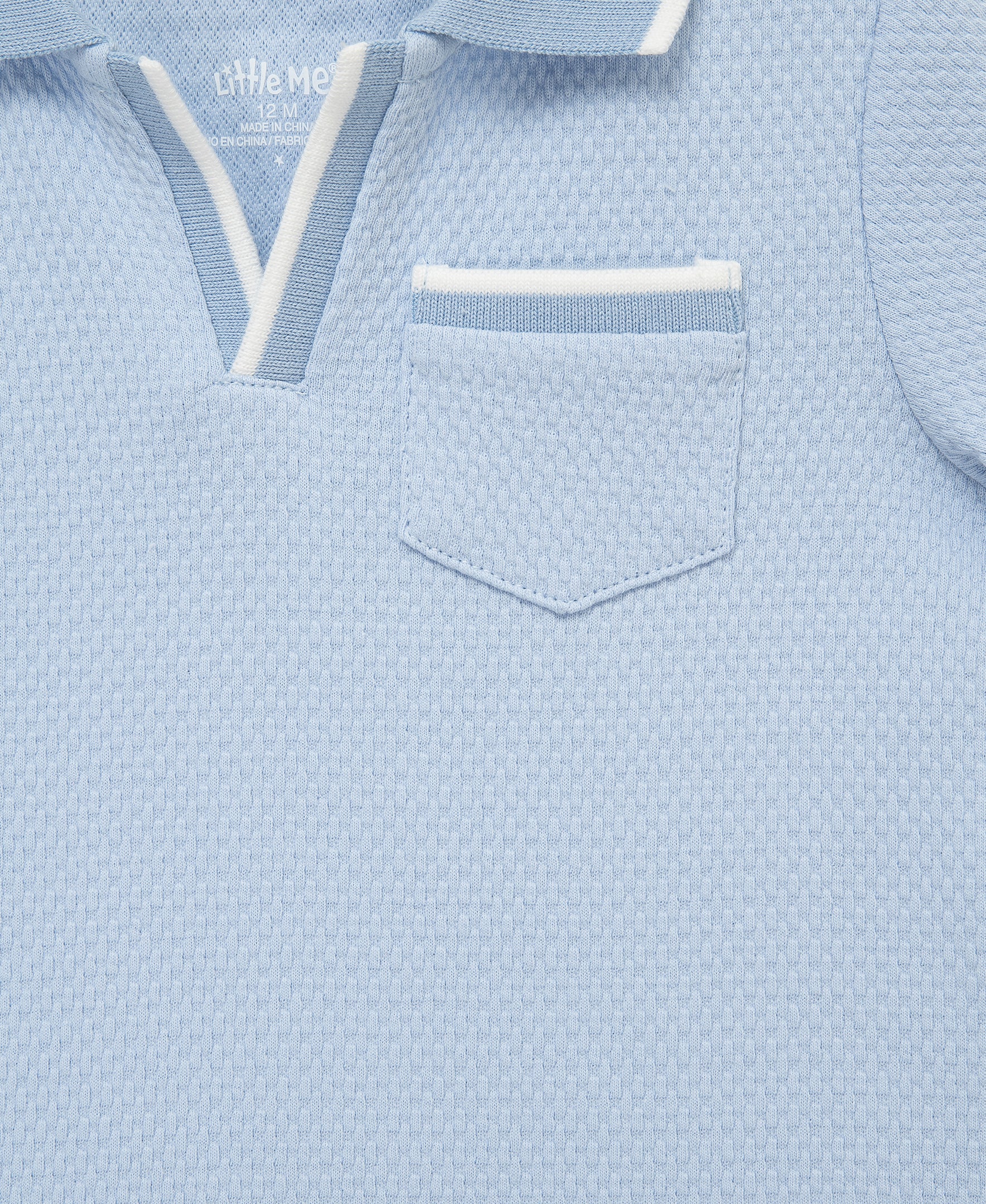 Light Blue 2-Piece Short Set (2T-4T) - Little Me