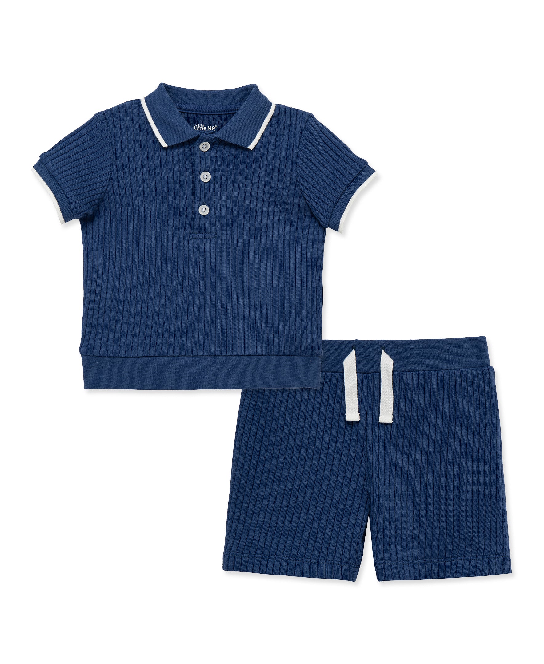 Navy 2-Piece Short Set (2T-4T)