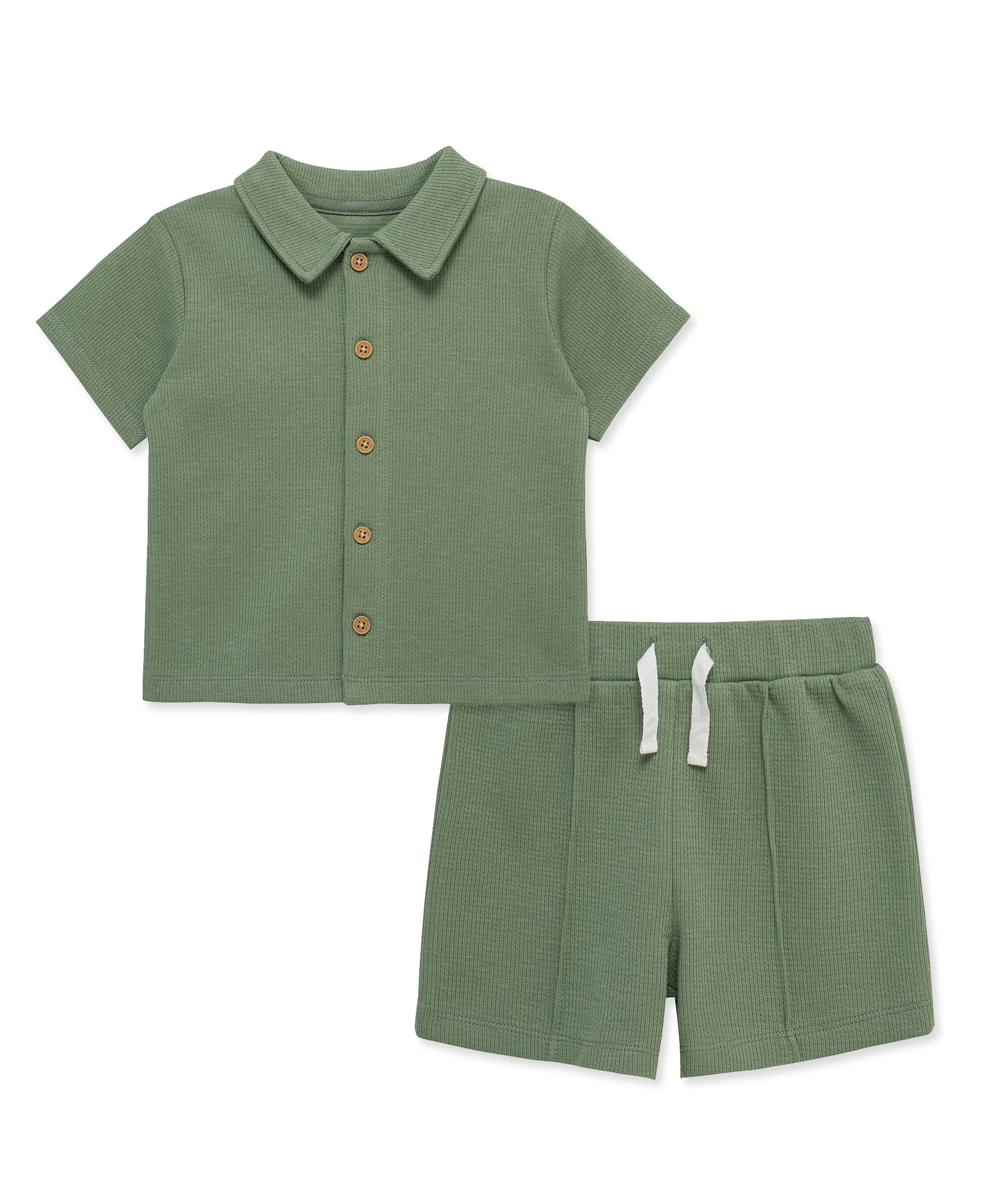 Green 2-Piece Short Set (12M-24M)