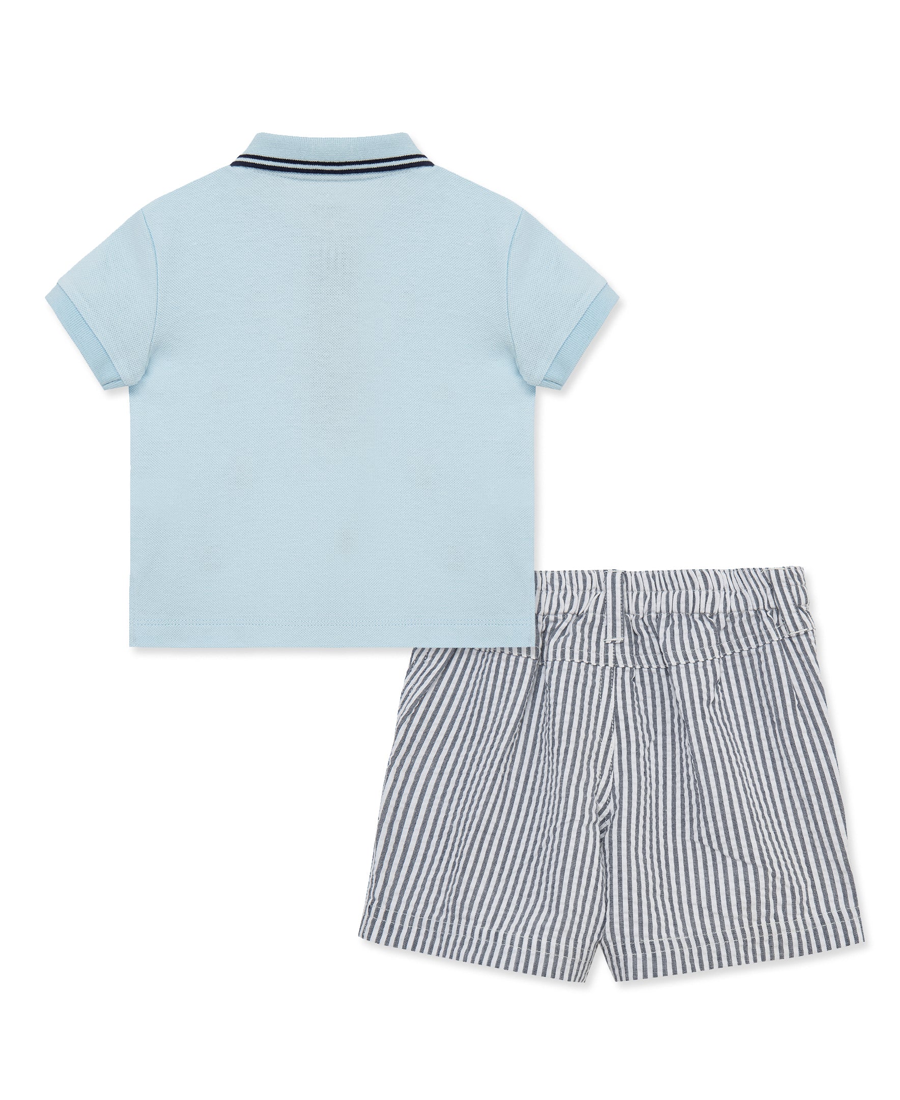 Nautical Polo Short Set (2T-4T) - Little Me