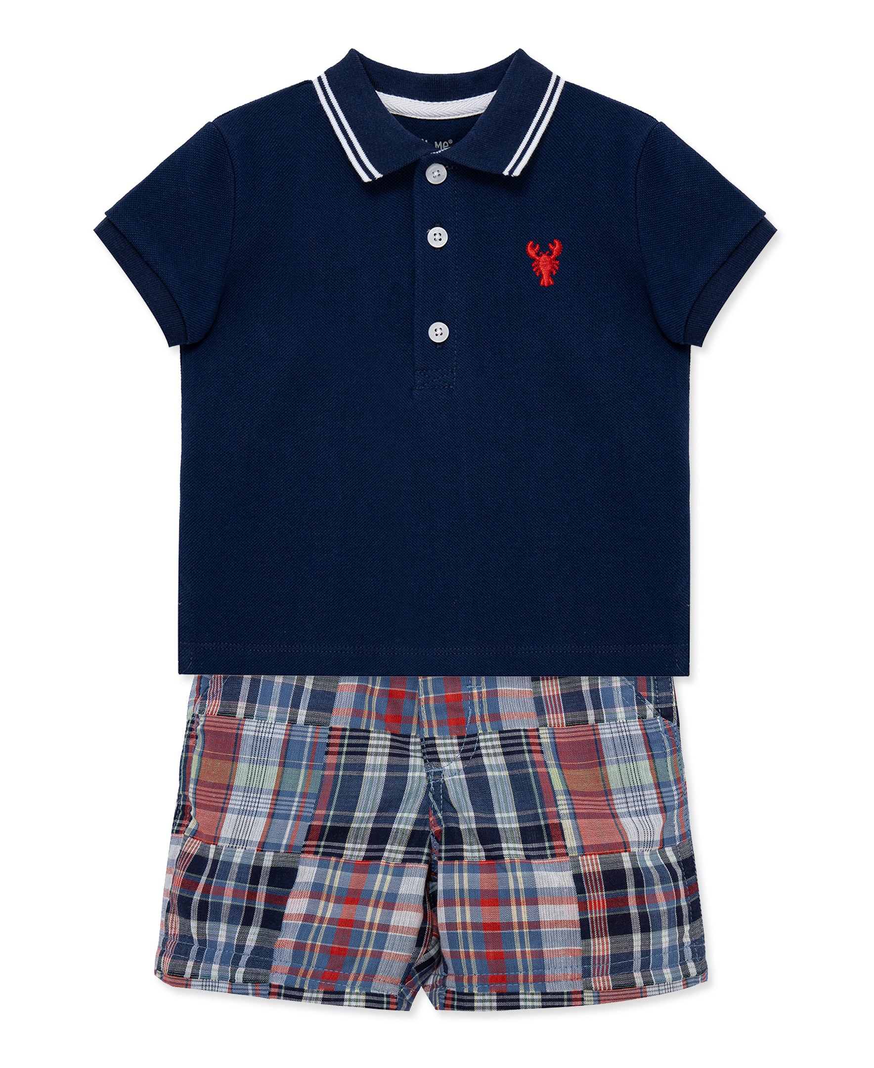 Lobster Polo Short Set (12M-24M) - Little Me
