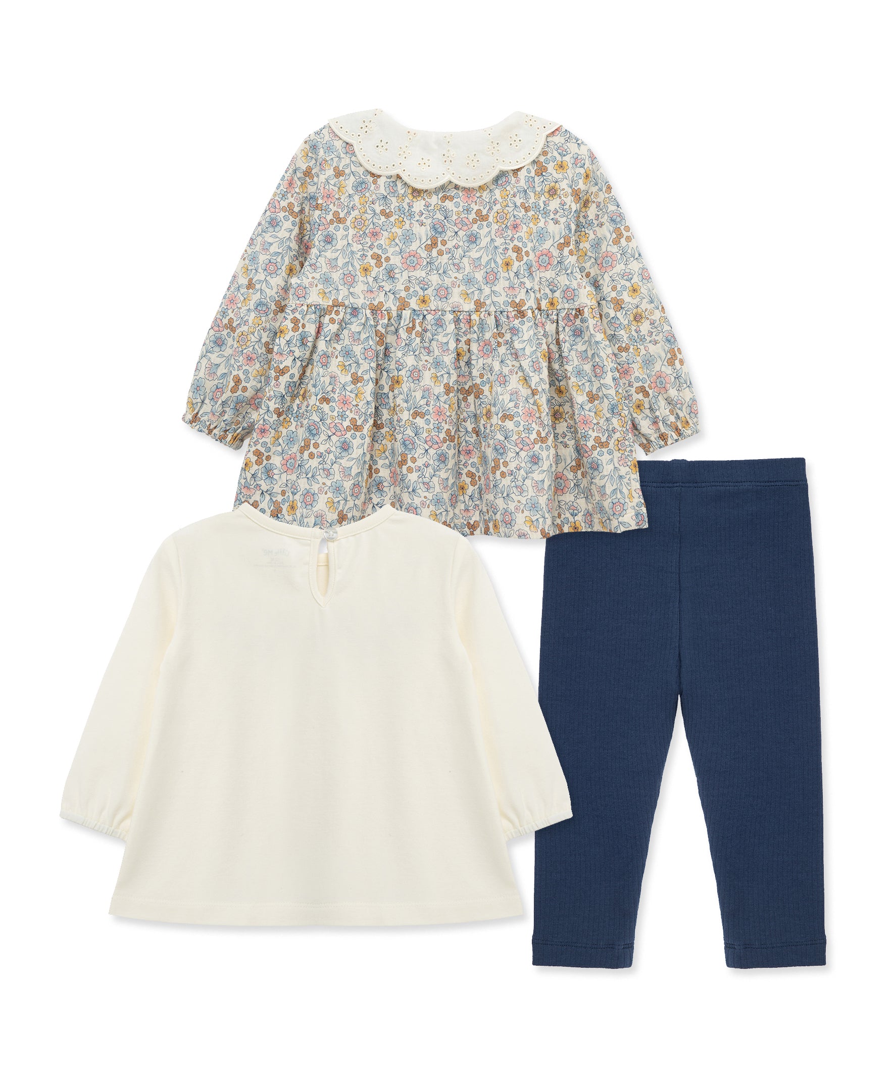 Floral 3-Piece Toddler Play Set (2T-4T) - Little Me