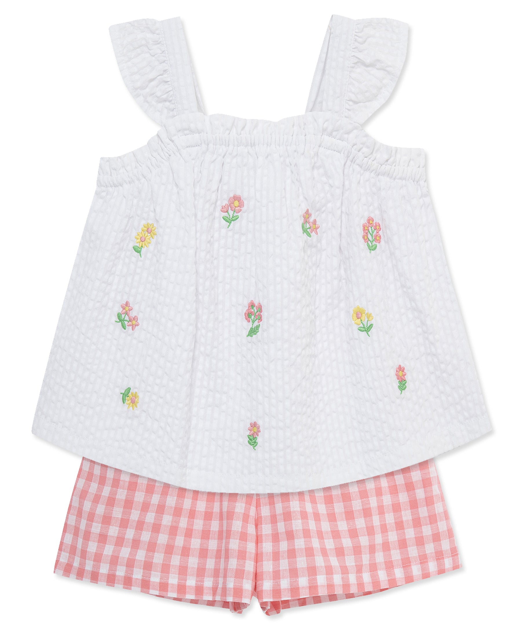 Embroidery 2-Piece Woven Play Set (12M-24M)