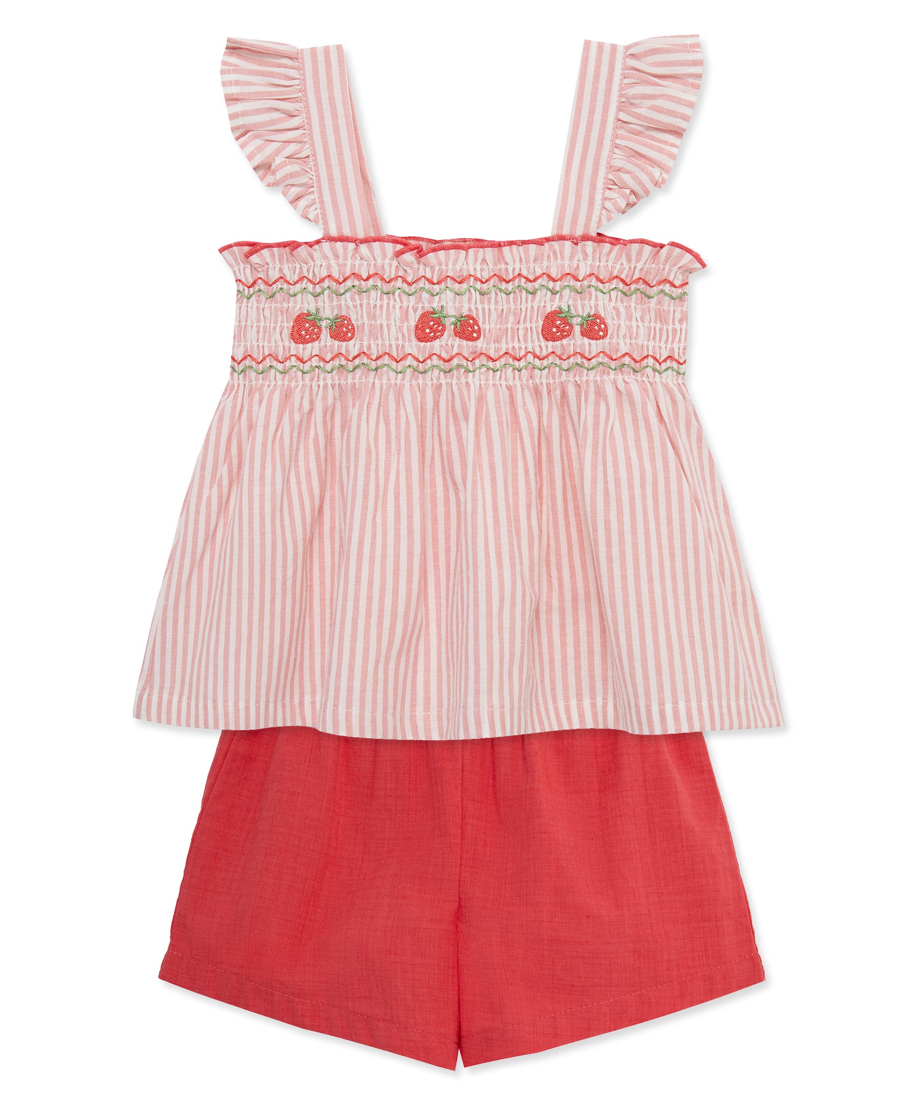 Strawberry 2-Piece Woven Play Set (12M-24M)