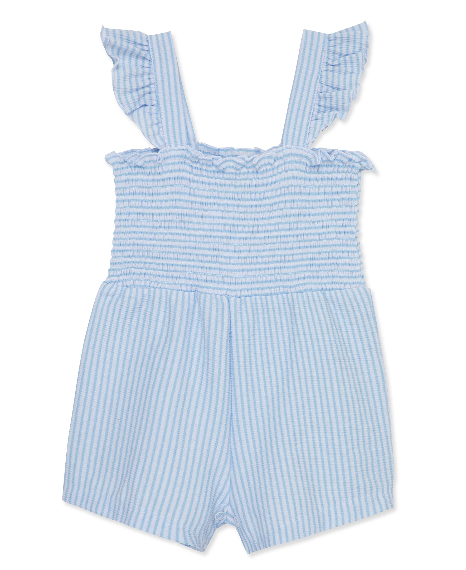 Seersucker Jersey Knit Romper - Toddler (2T-4T) - Little Me