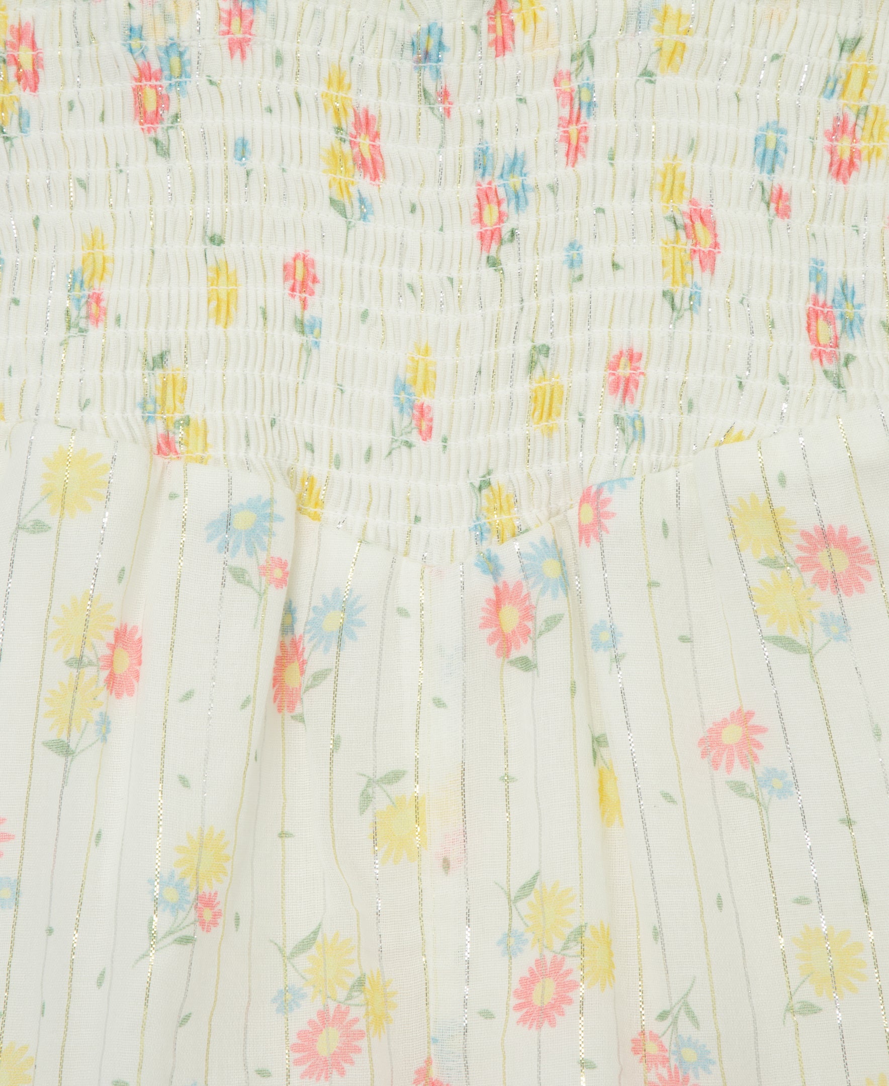 Daisy Woven Romper & Headband (12M-24M) - Little Me