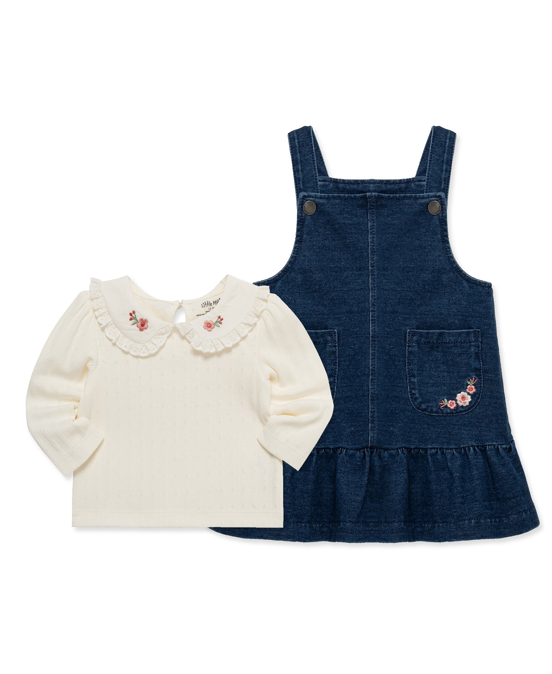 Floral Jumper Set (12M-24M) - Little Me