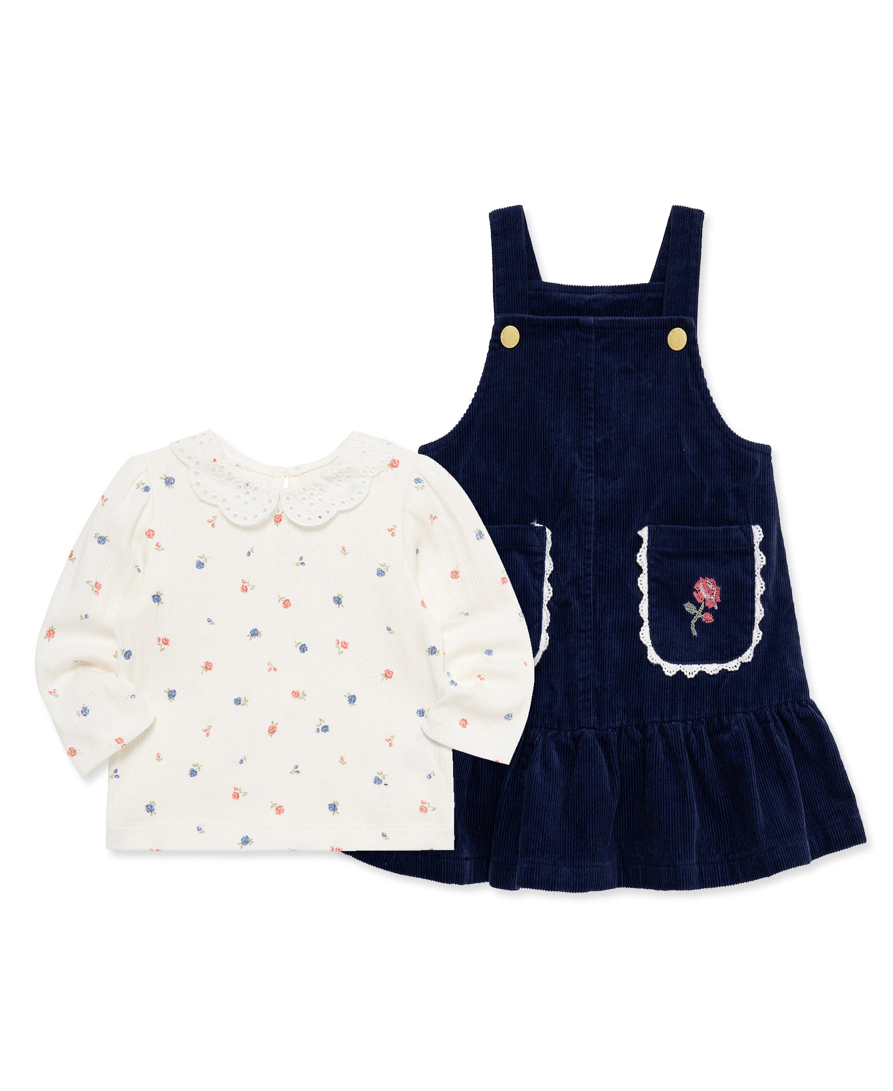 Rose Jumper Set (2T-4T) - Little Me
