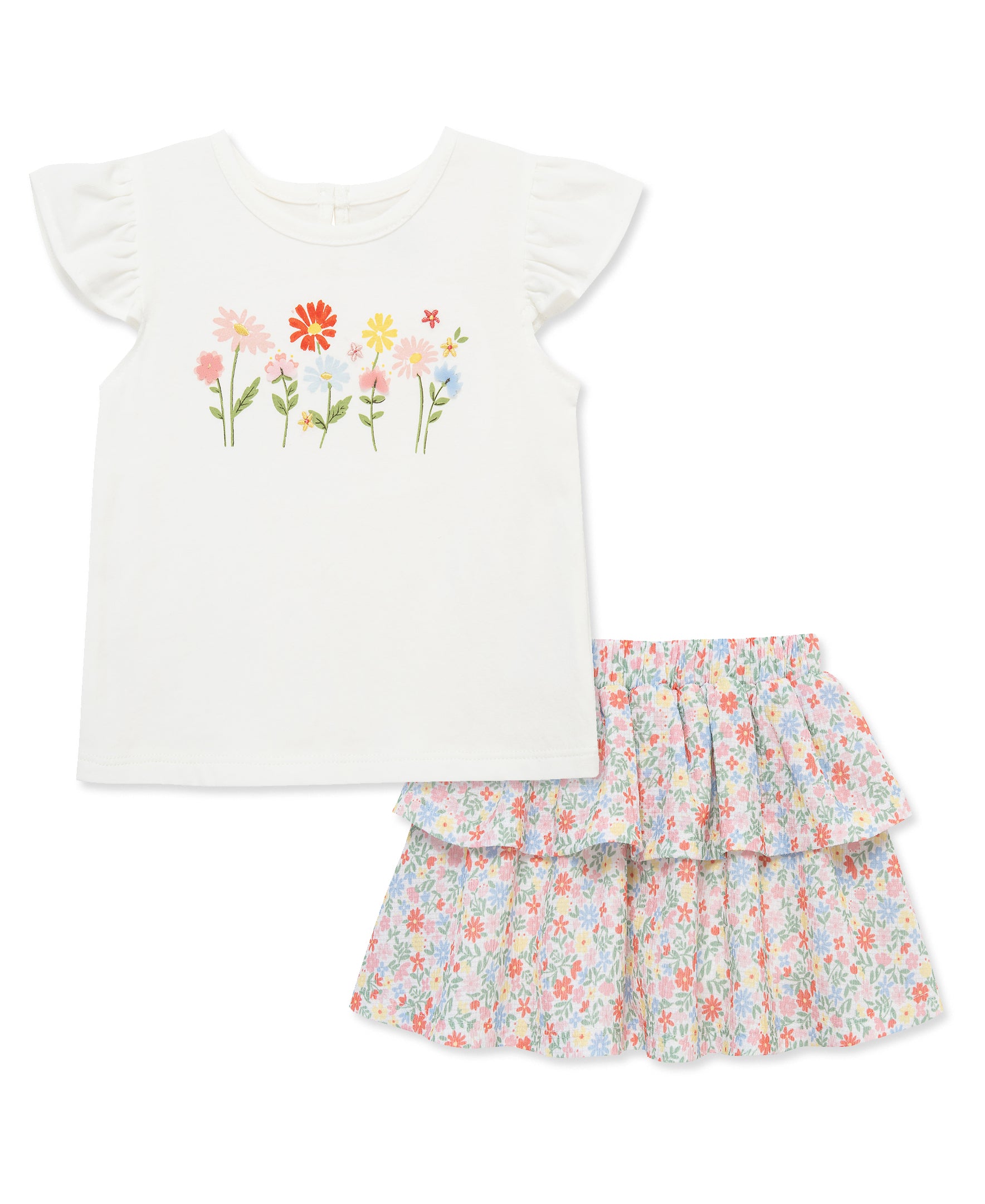Garden Fashion Skort Set (2T-4T)