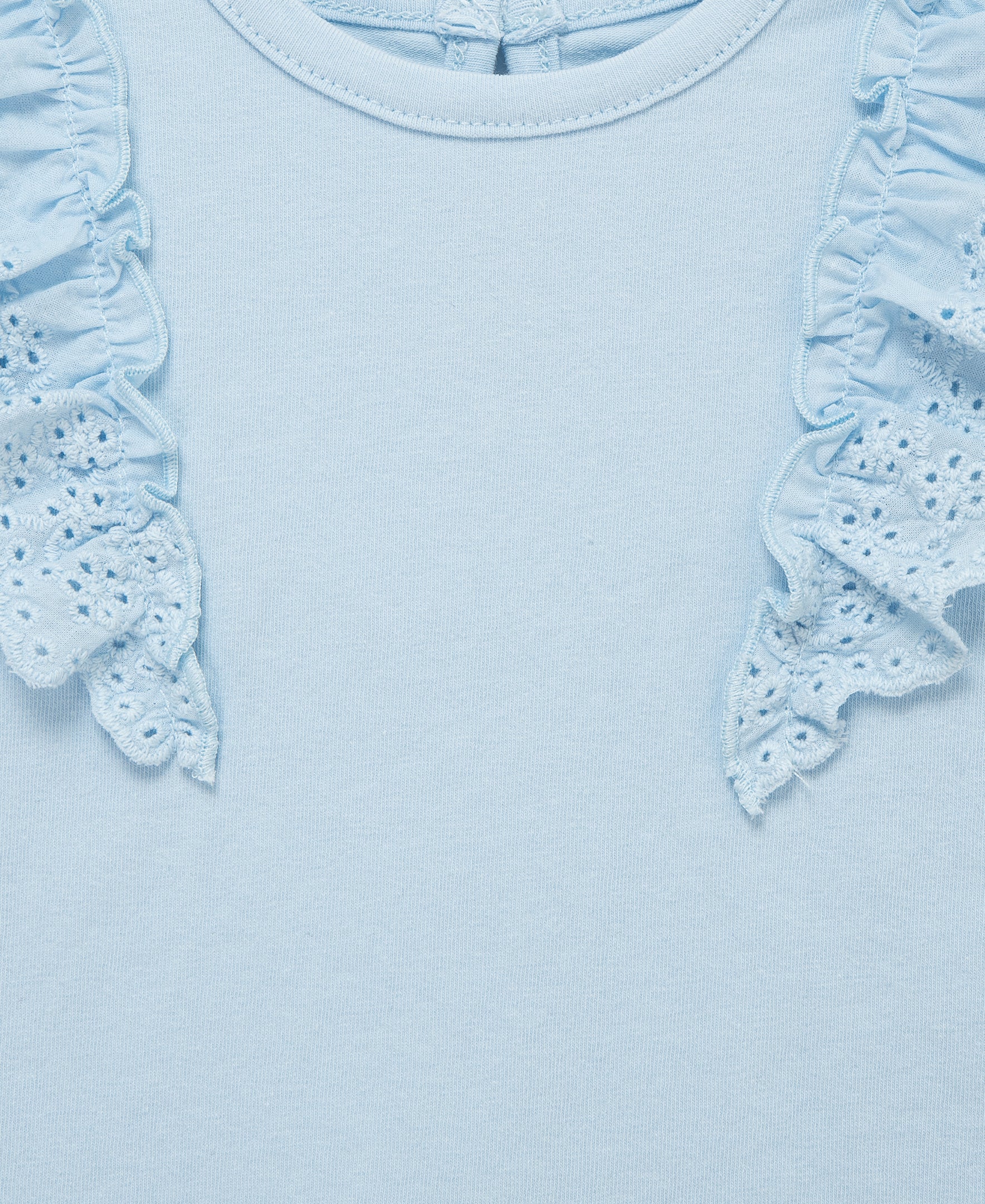 Blue Ditsy Fashion Skort Set (2T-4T)