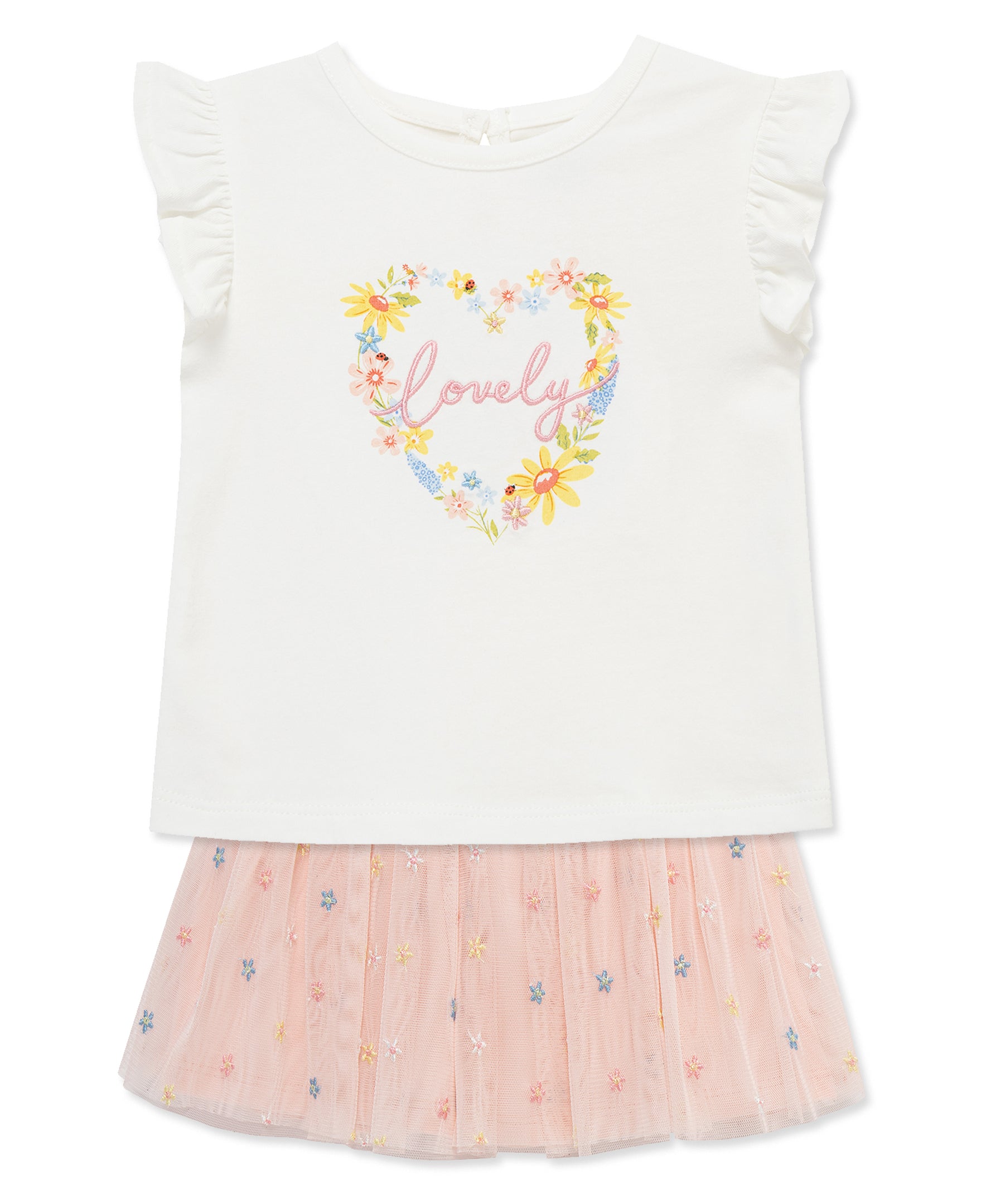 Lovely Fashion Skort Set (2T-4T)