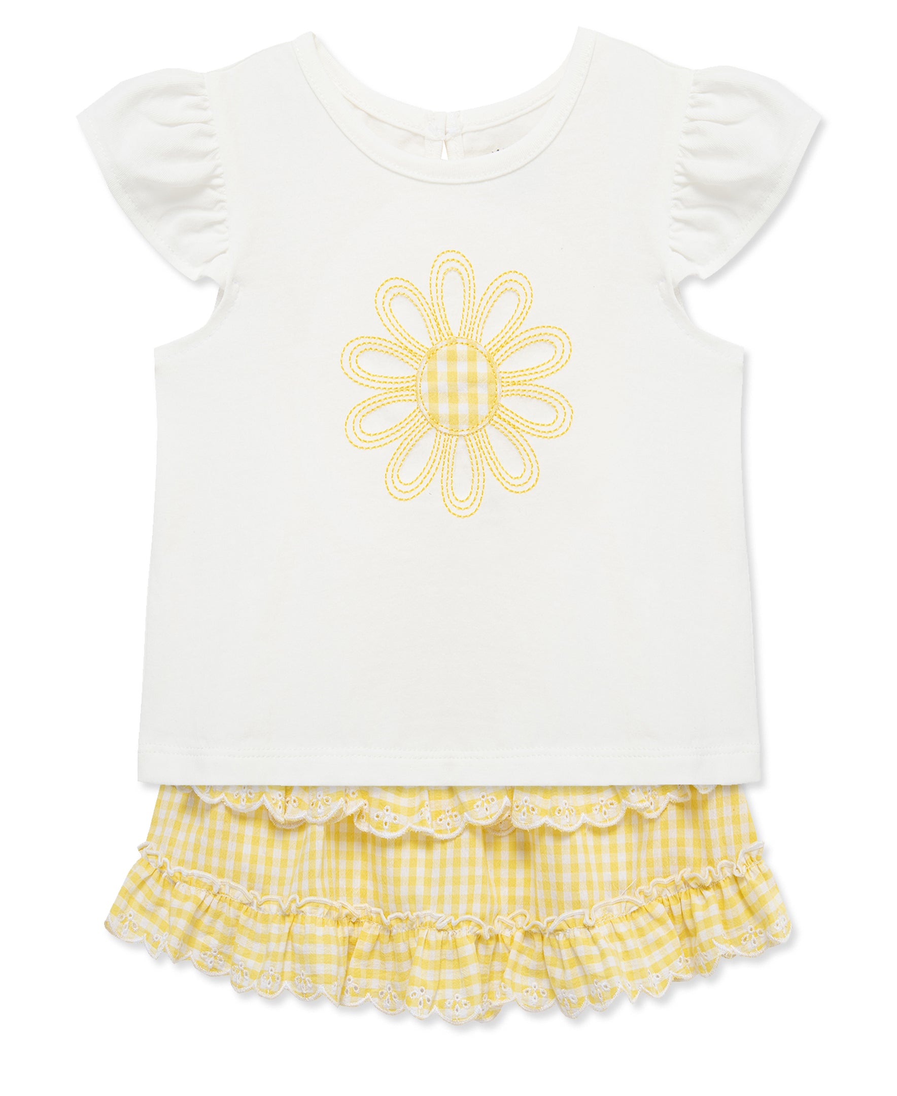 Daisy Fashion Skort Set (2T-4T)