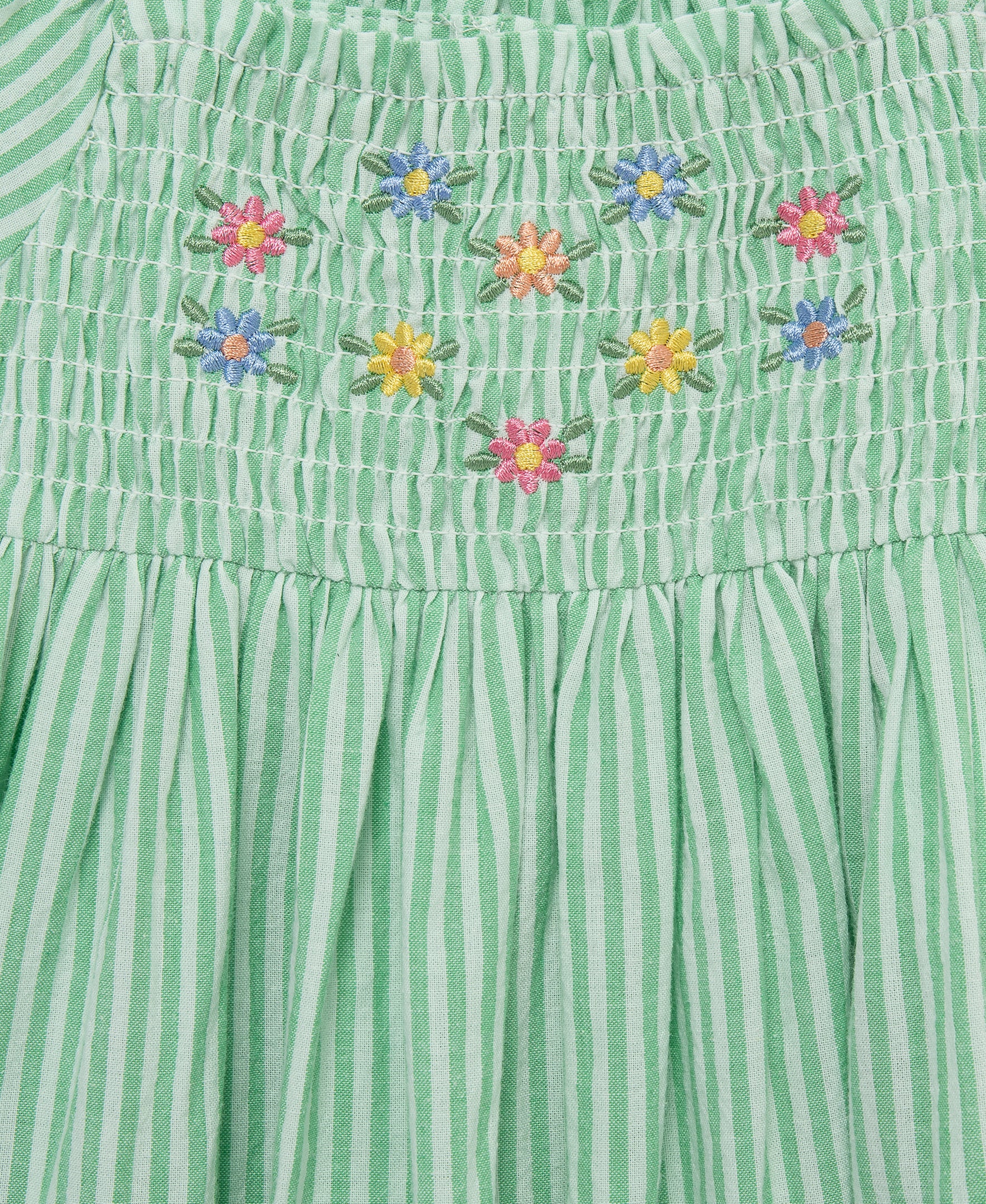 Green Embroidered Sundress w/ Panty (12M-24M)