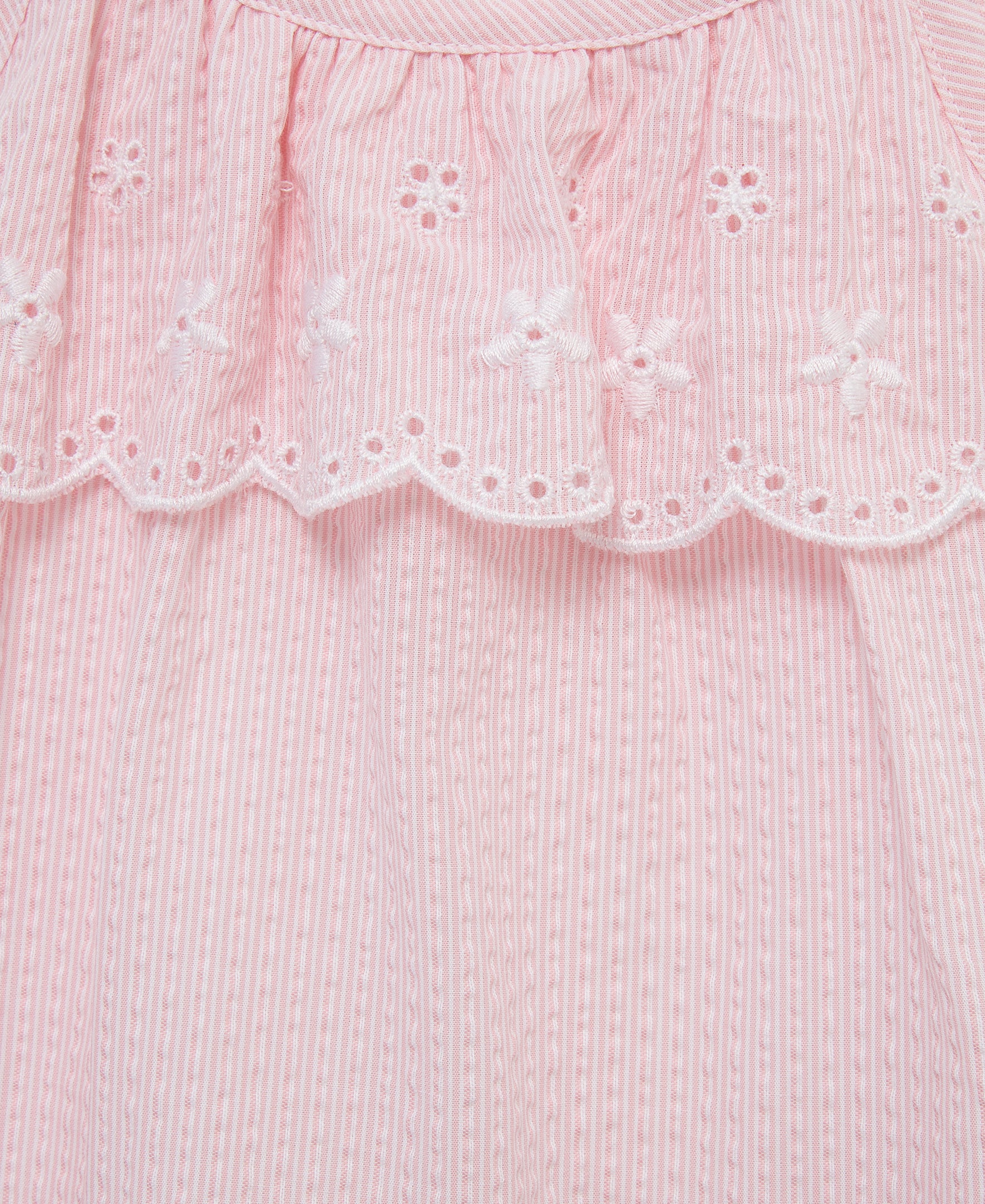 Pink Stripe Woven Sundress (2T-4T)