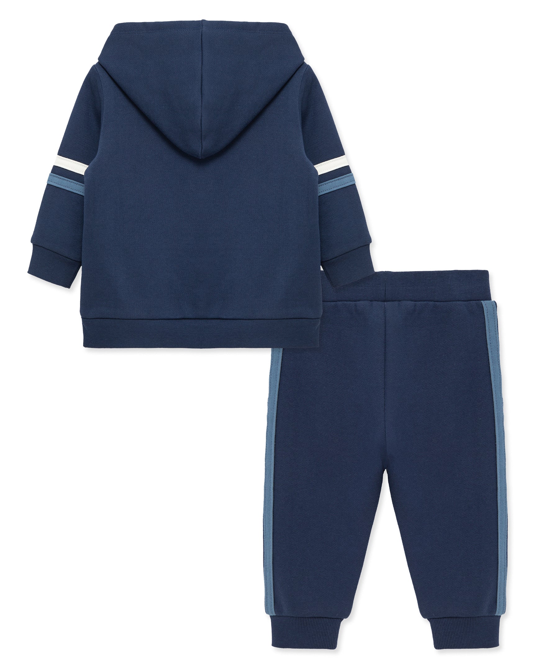 Navy Sweatshirt Toddler Hoodie Set (2T-4T) - Little Me