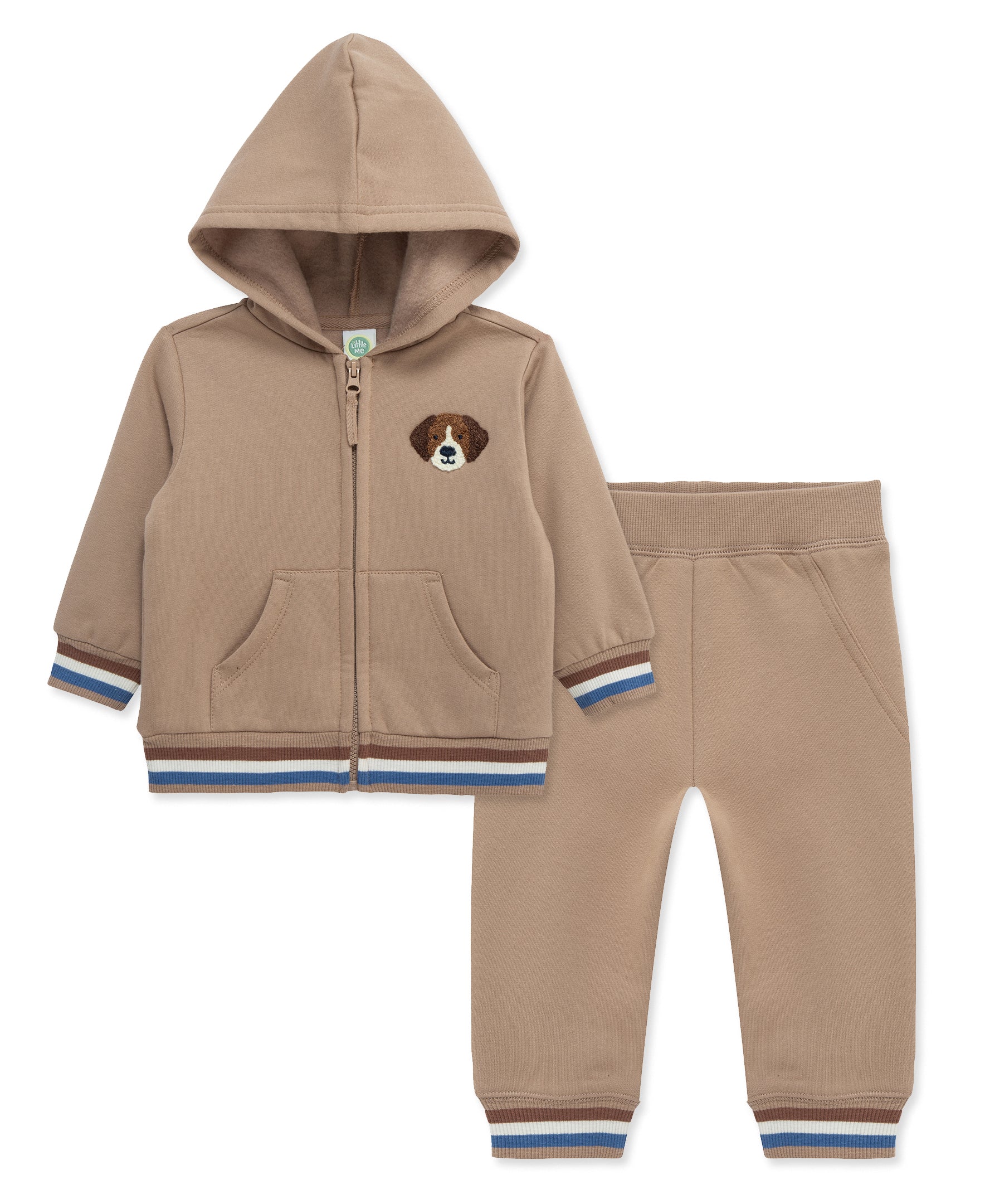 Puppy Toddler Hoodie Set (2T-4T) - Little Me