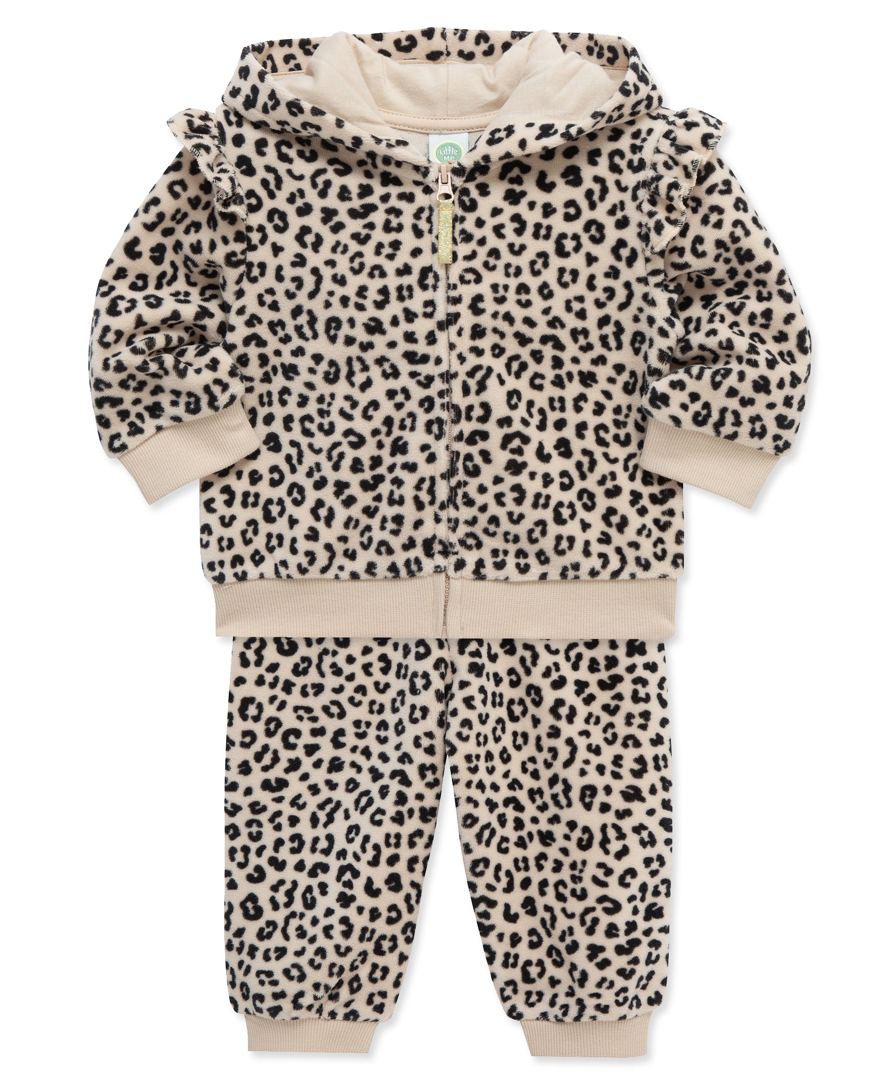 Leopard Hoodie Set (12M-24M) - Little Me