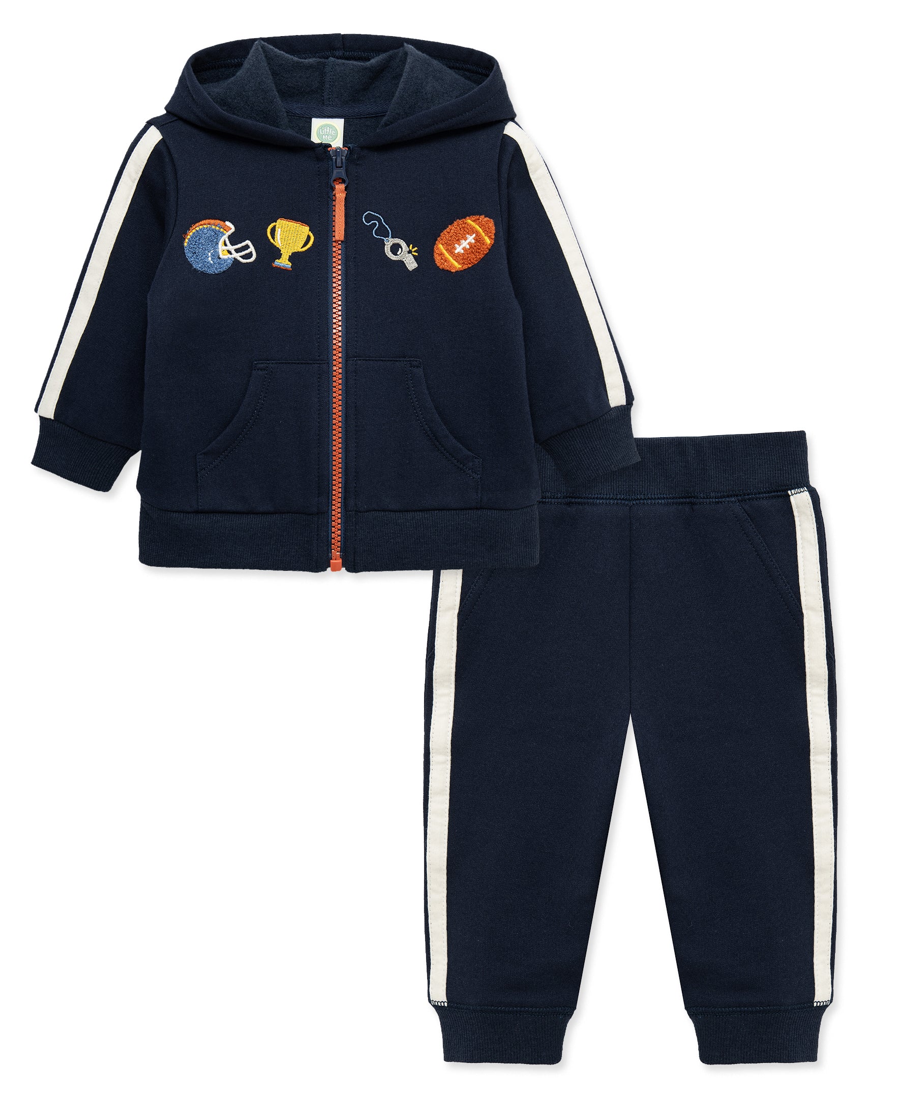 Football Hoodie Set (2T-4T) - Little Me