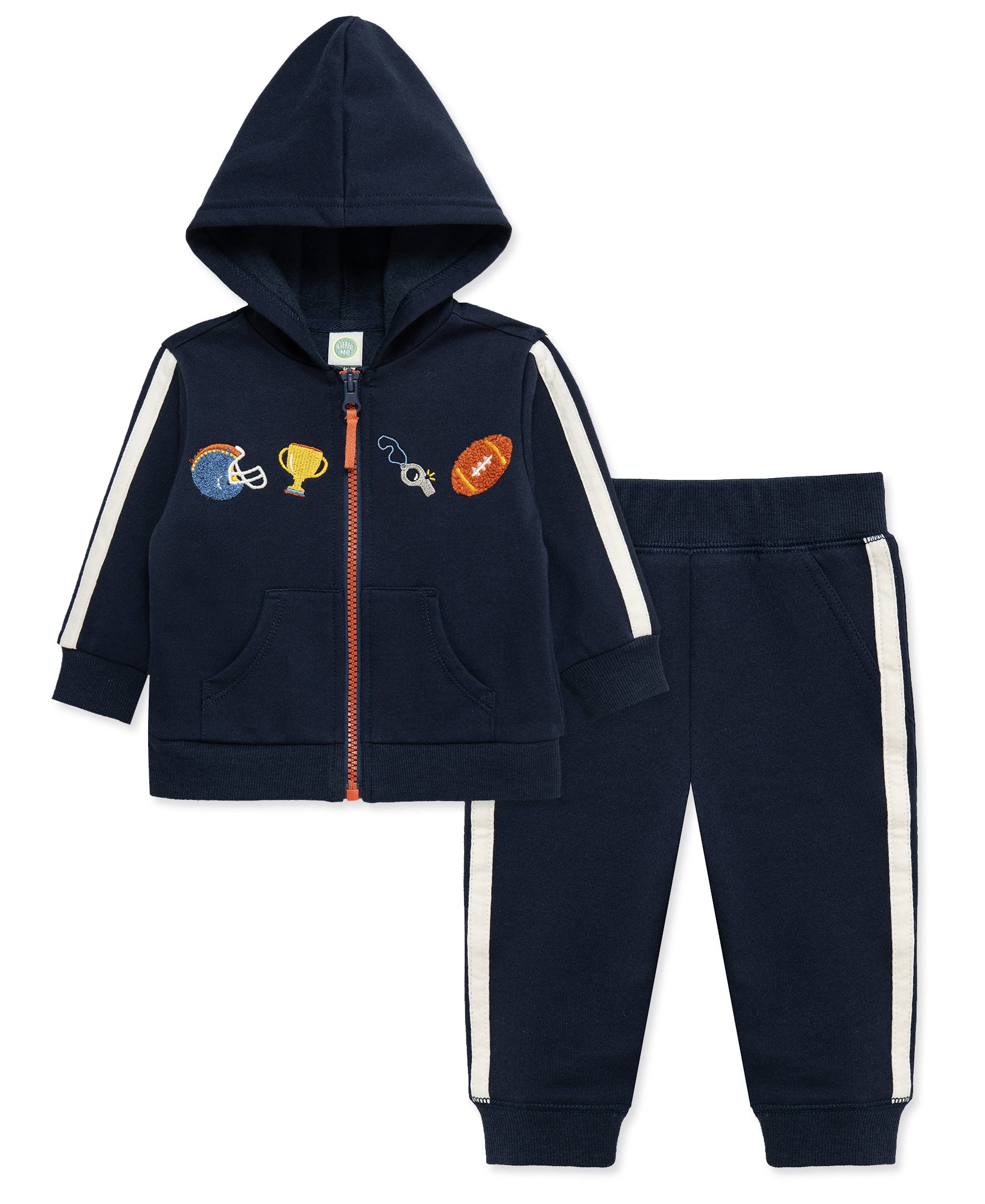 Football Hoodie Set (2T-4T) - Little Me