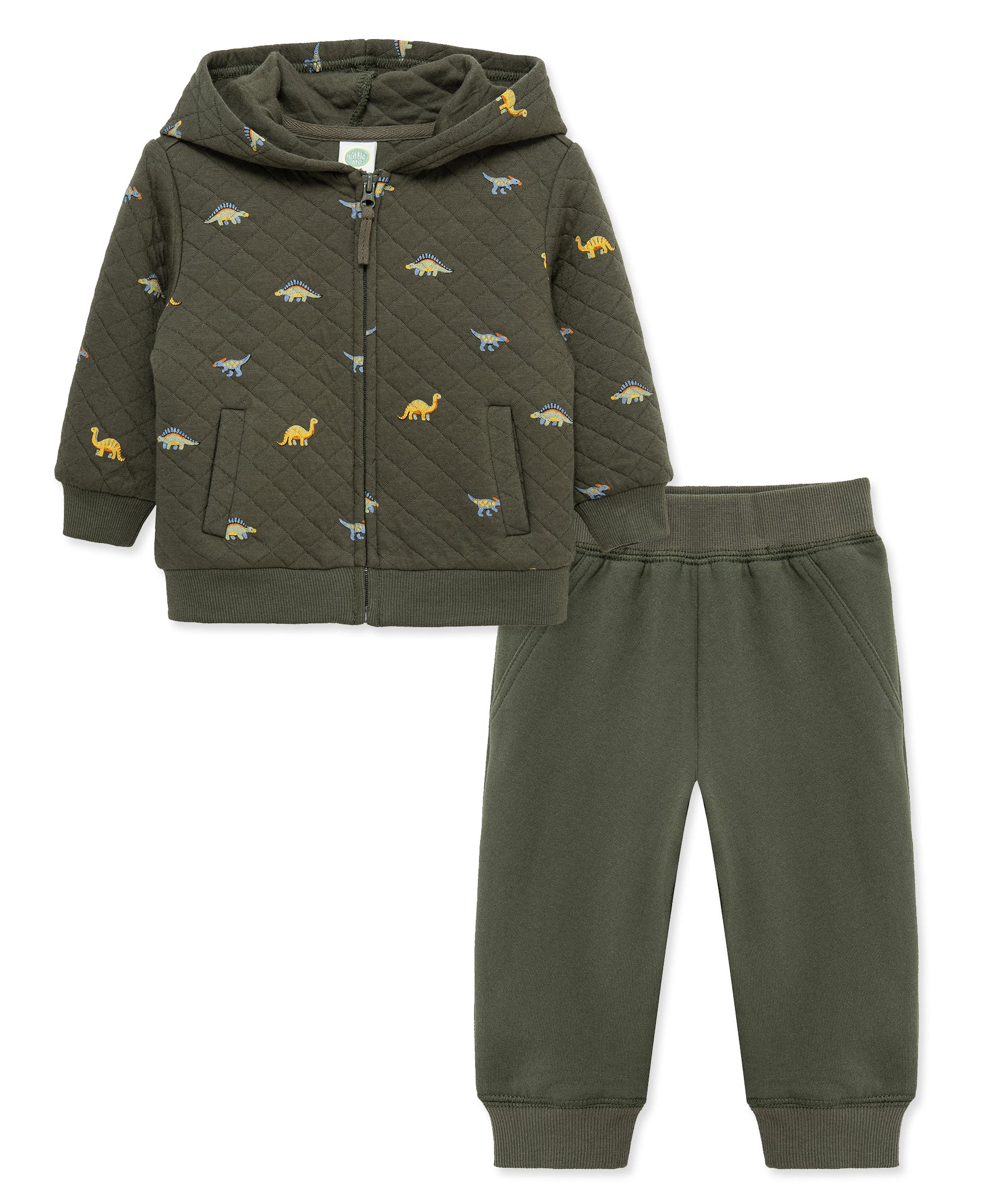 Dino Hoodie Set (2T-4T) - Little Me