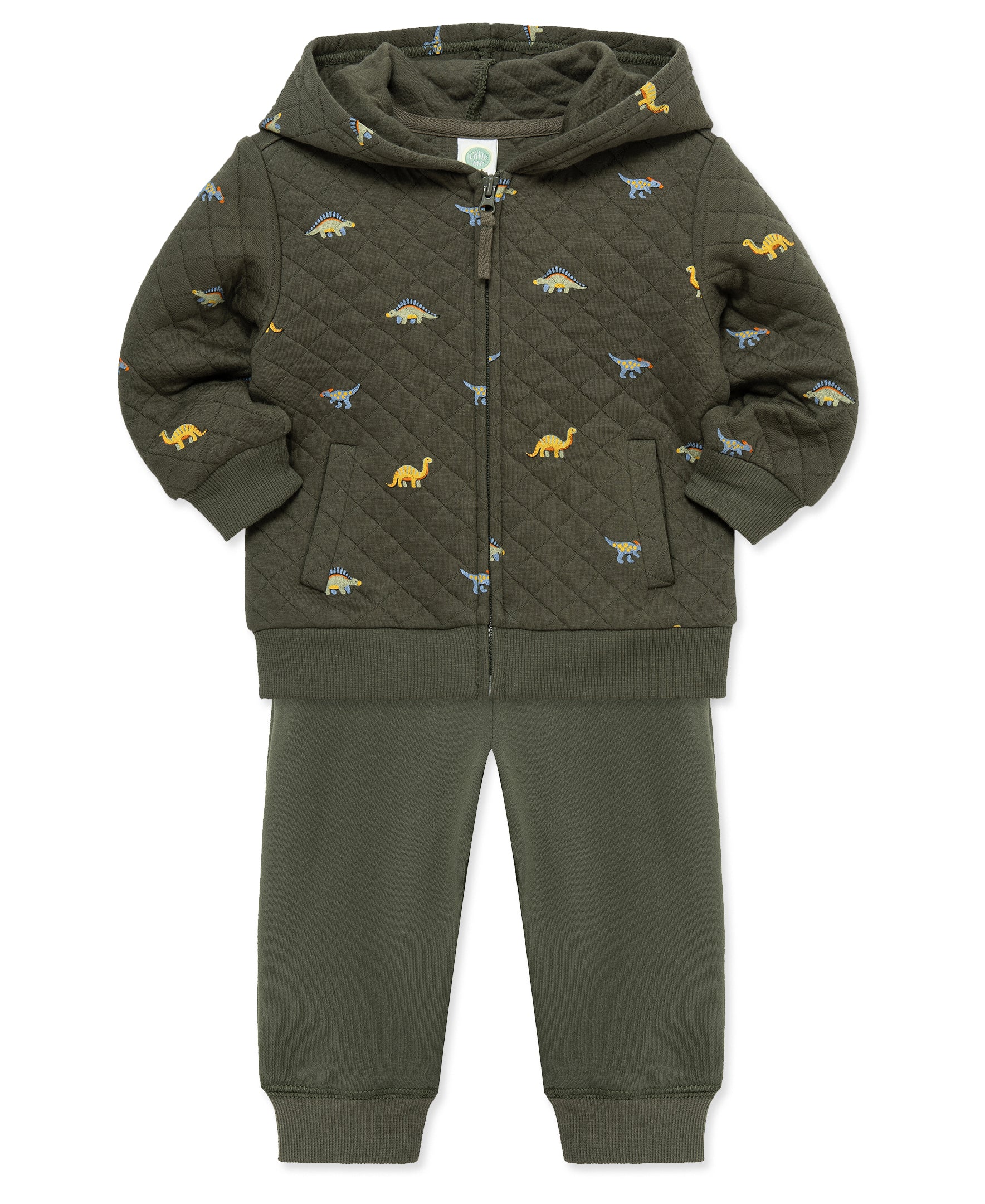 Dino Hoodie Set (2T-4T) - Little Me