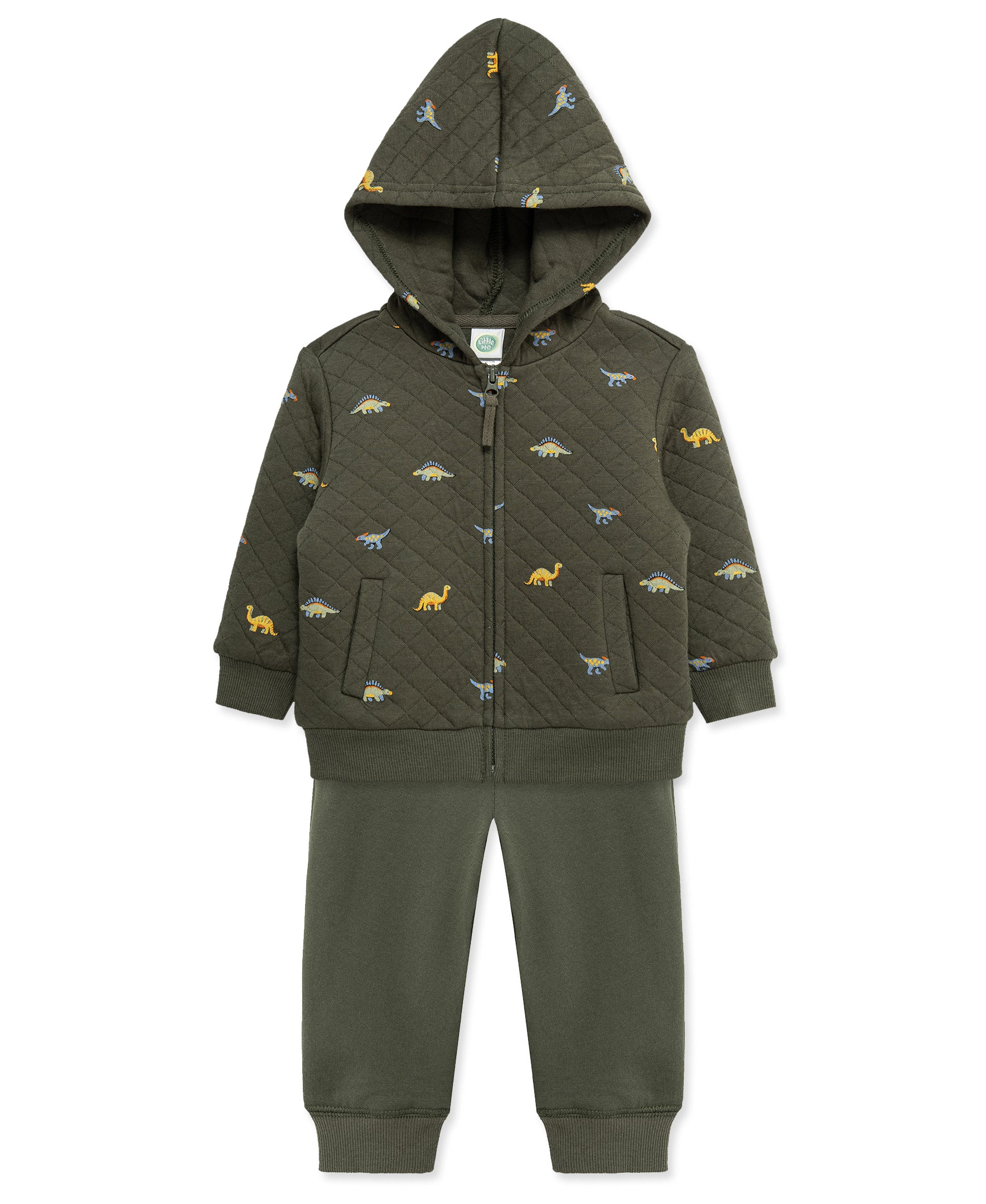 Dino Hoodie Set (2T-4T) - Little Me