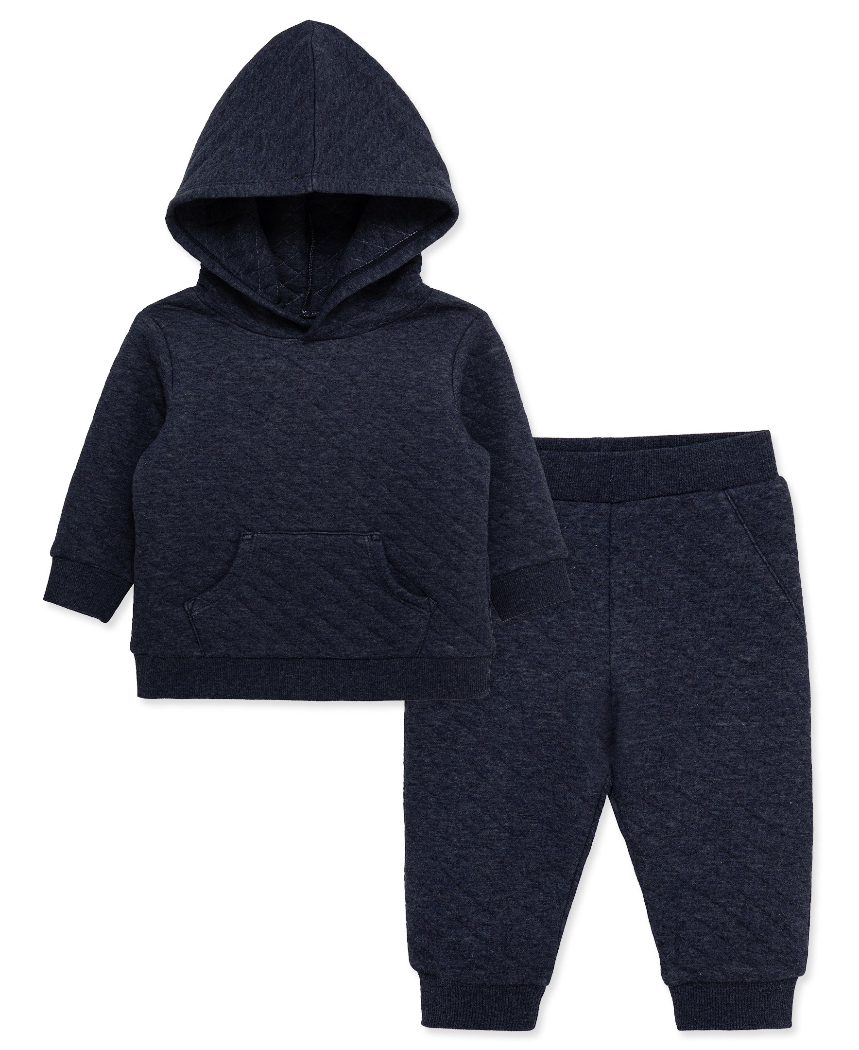 Diamond Hooded Sweatshirt Set (12M-24M) - Little Me