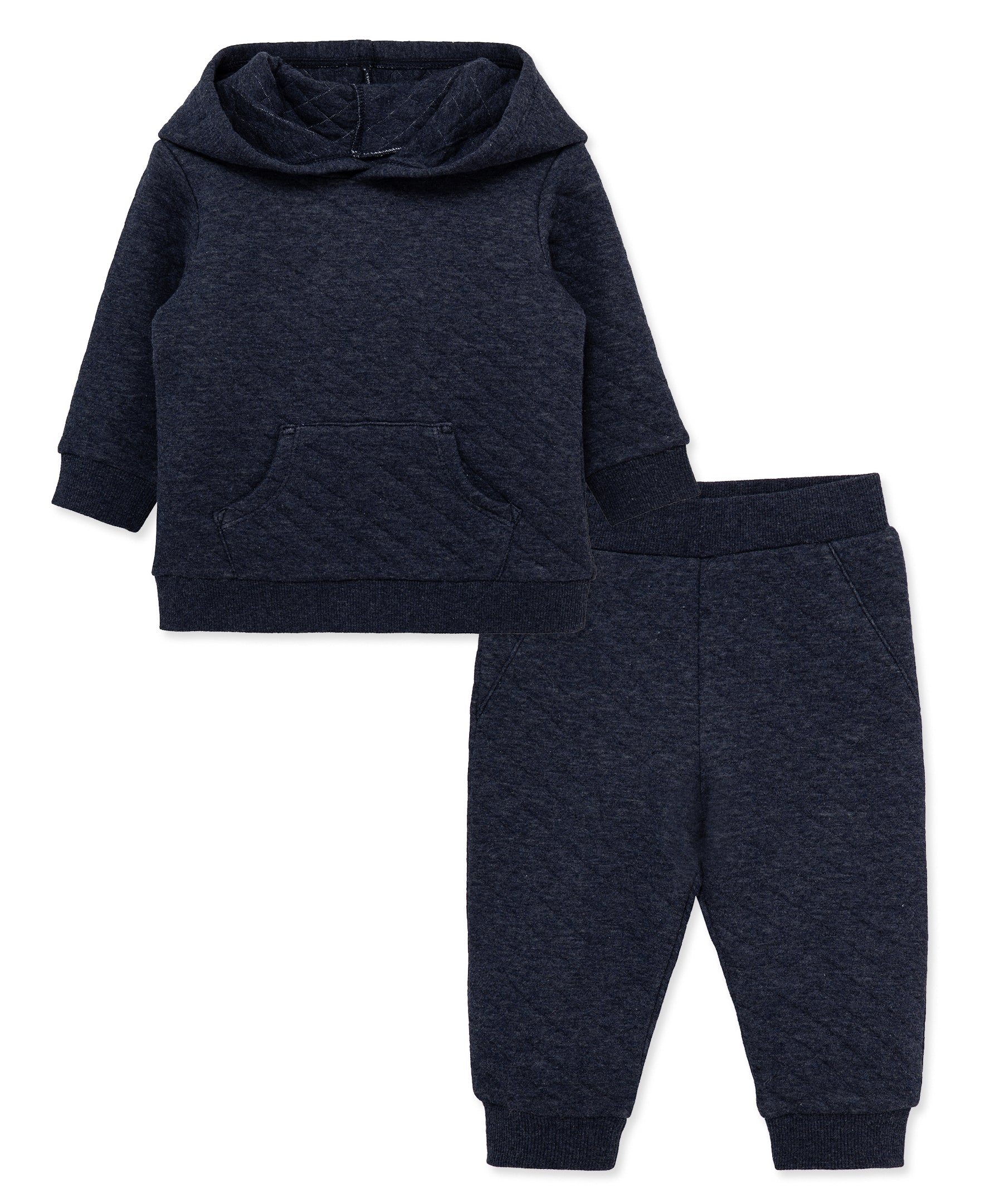 Diamond Hooded Sweatshirt Set (2T-4T) - Little Me