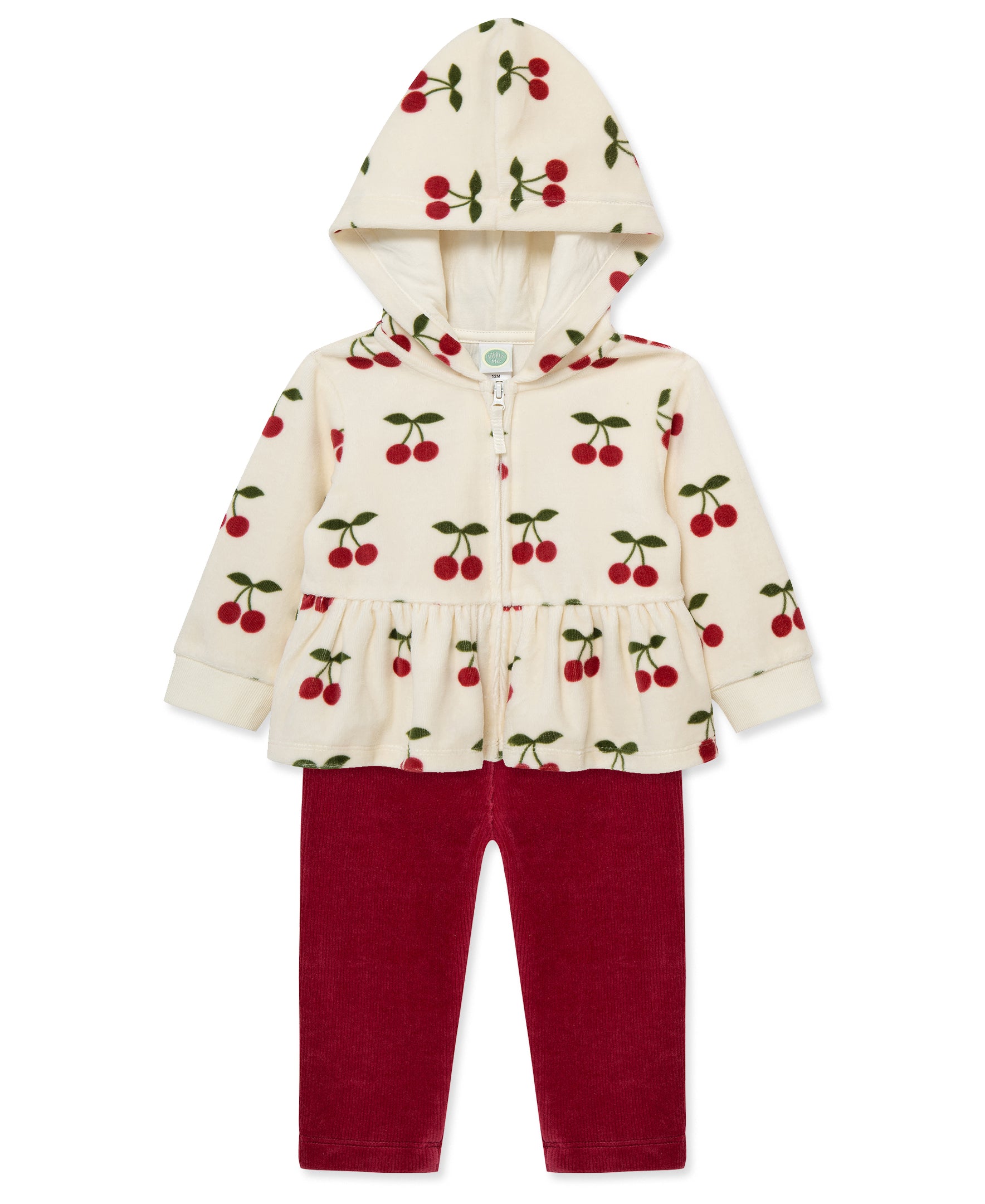 Cherry Hoodie Set (12M-24M) - Little Me
