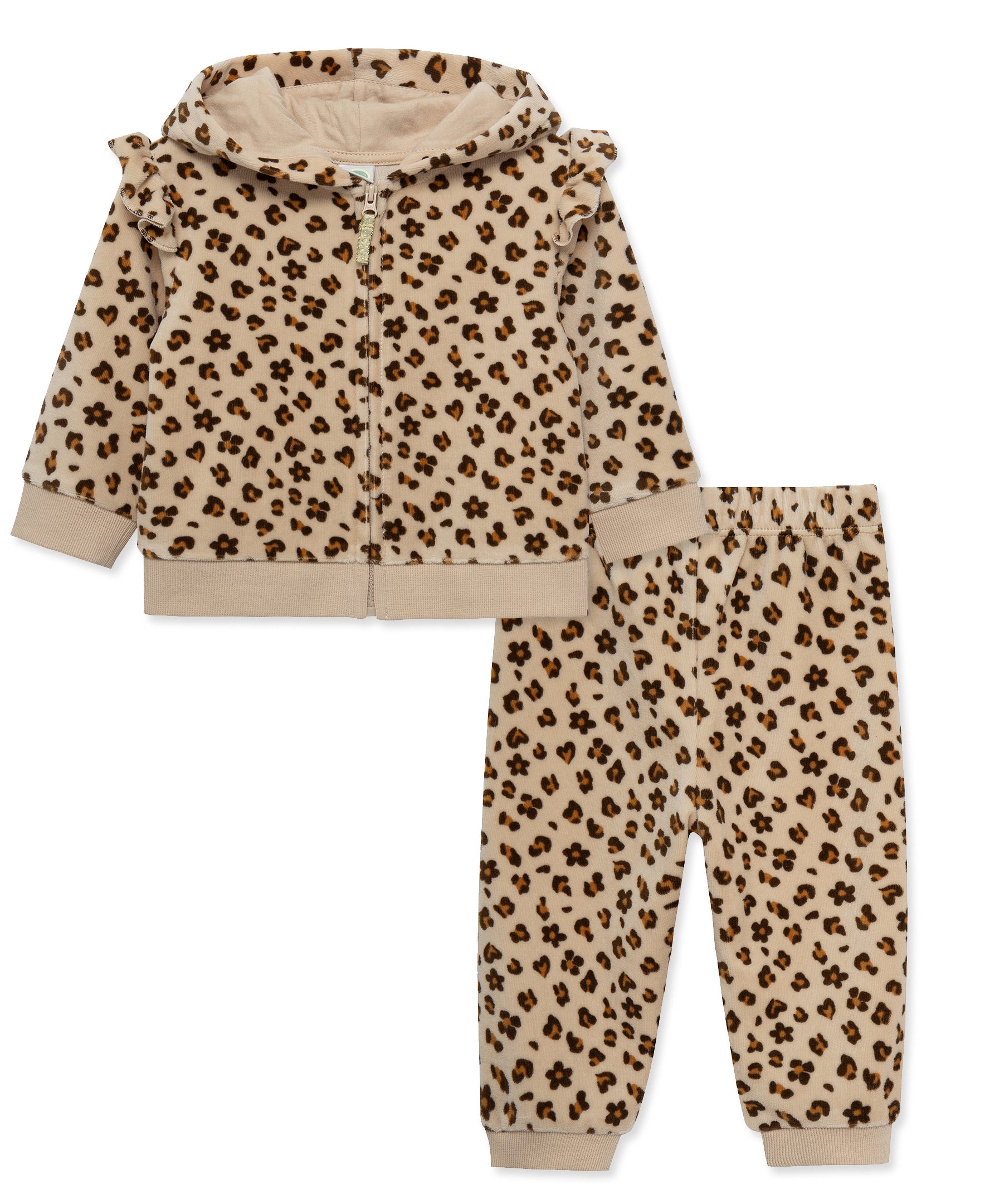 Leopard Hoodie Set (12M-24M) - Little Me