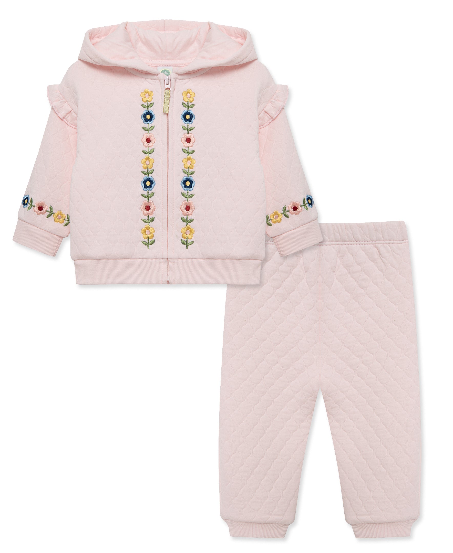 Embroidered Hoodie Set (12M-24M) - Little Me