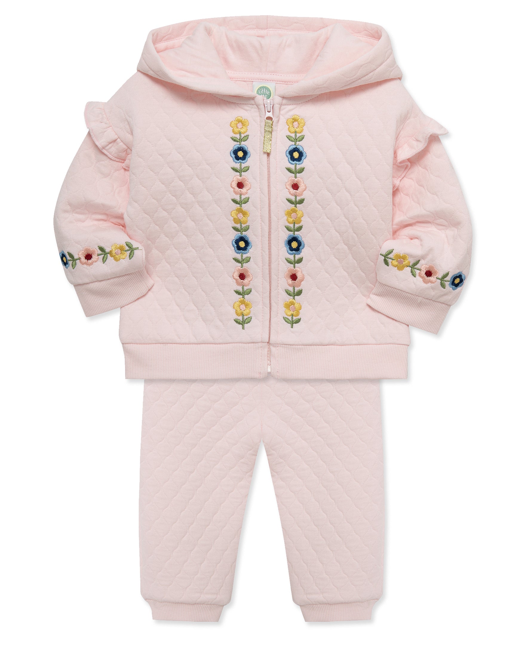 Embroidered Hoodie Set (12M-24M) - Little Me