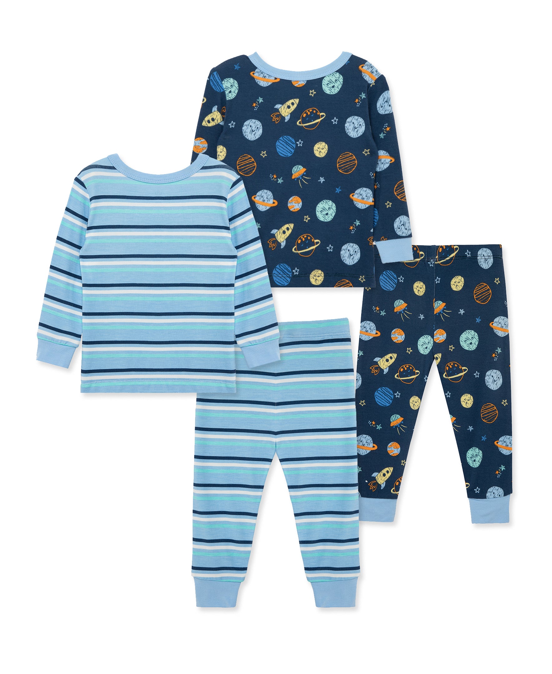 Space 4-Piece Toddler Pajama Set (2T-4T) - Little Me