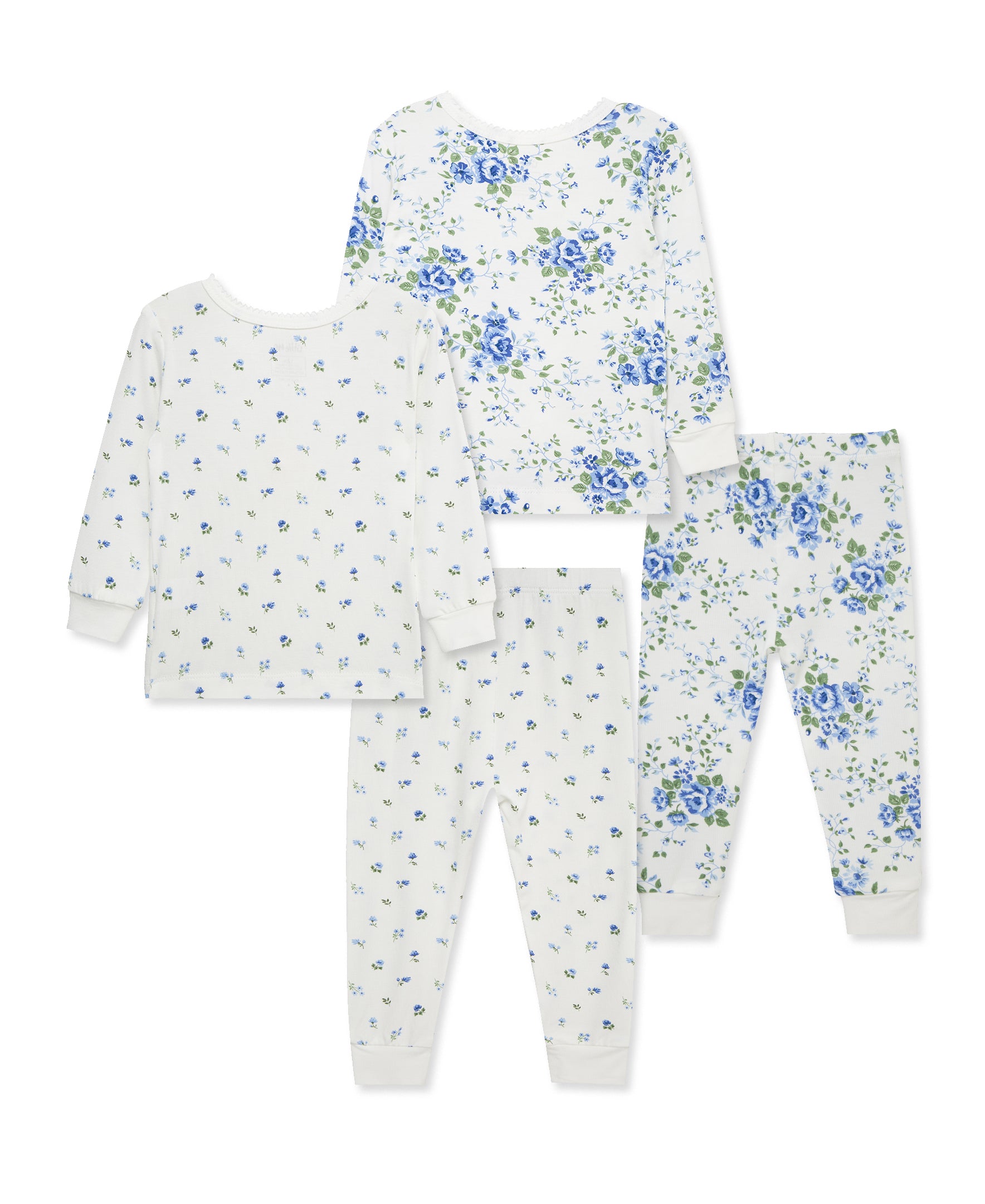 Toile 4-Piece Toddler Pajama Set (2T-4T) - Little Me