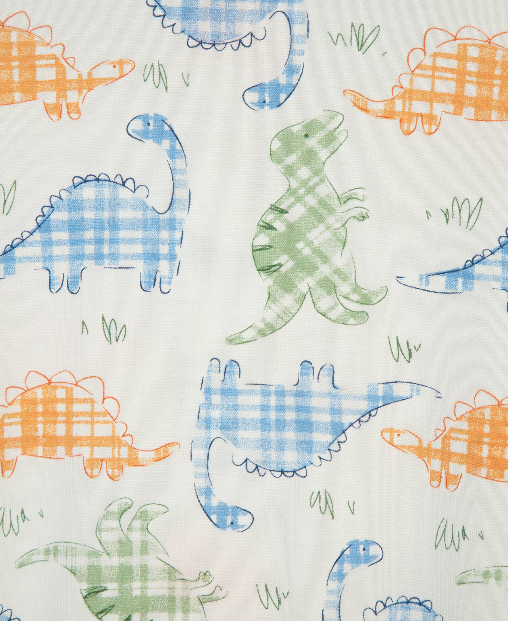 Dino Zip Front Footie Pajama (12M-24M) - Little Me