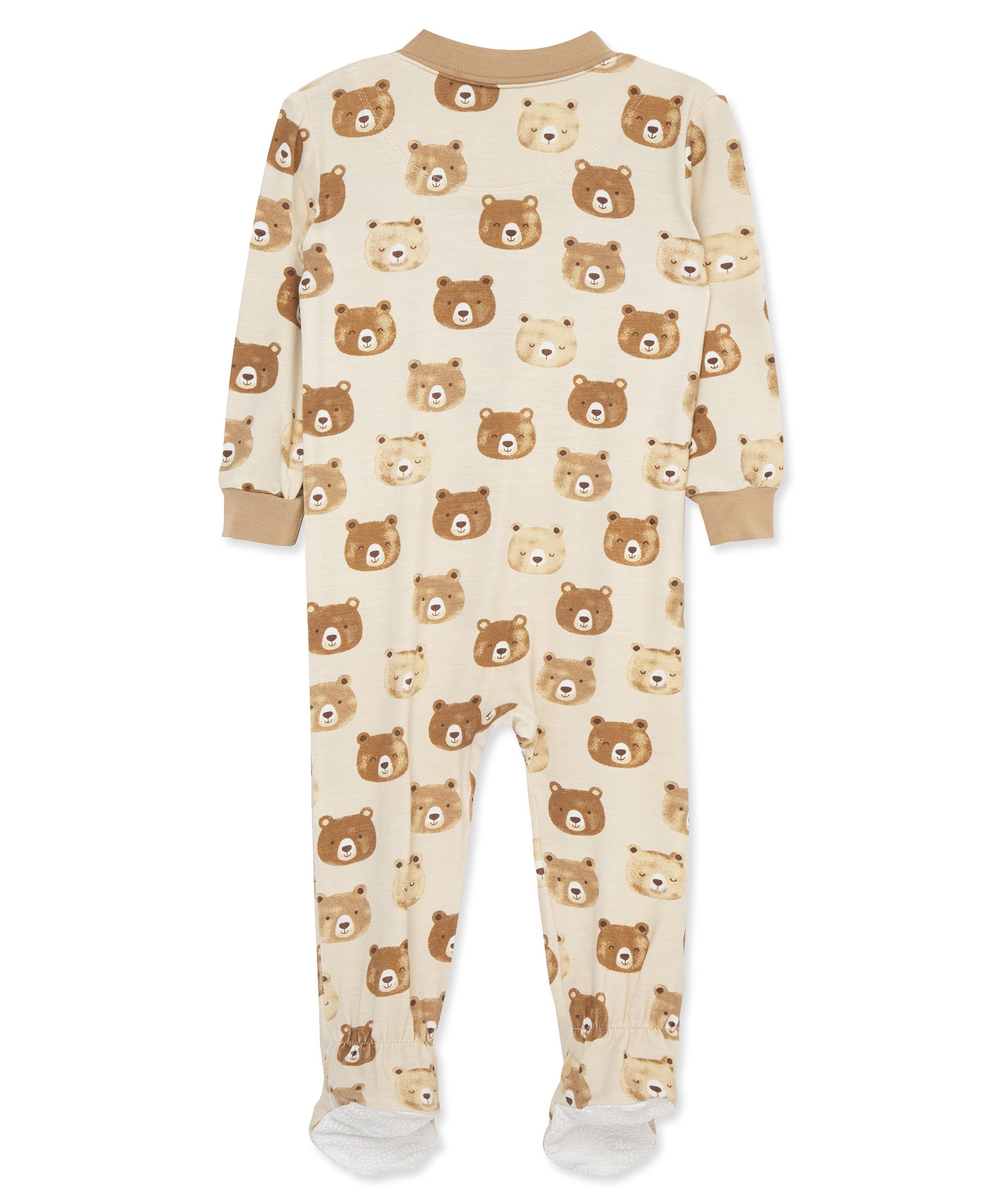 Bear Zip Front Footie Pajama (12M-24M) - Little Me