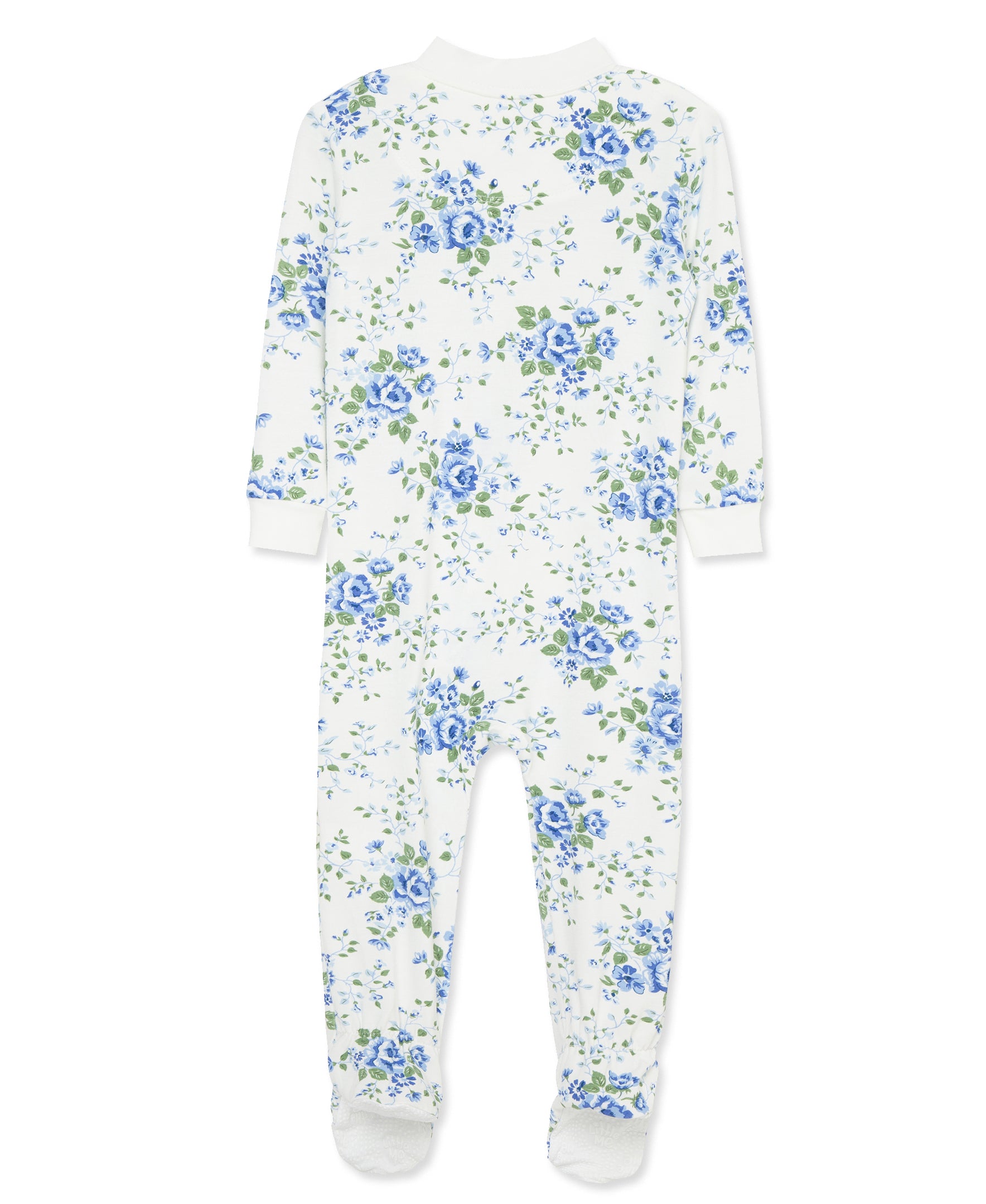 Toile Zip Front Footie Pajama (12M-24M) - Little Me
