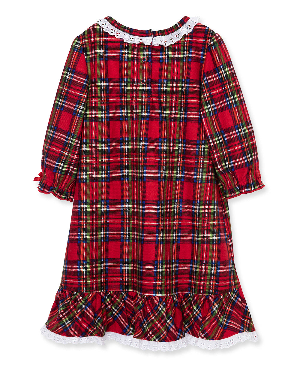 Plaid Gown (5-6X) - Little Me