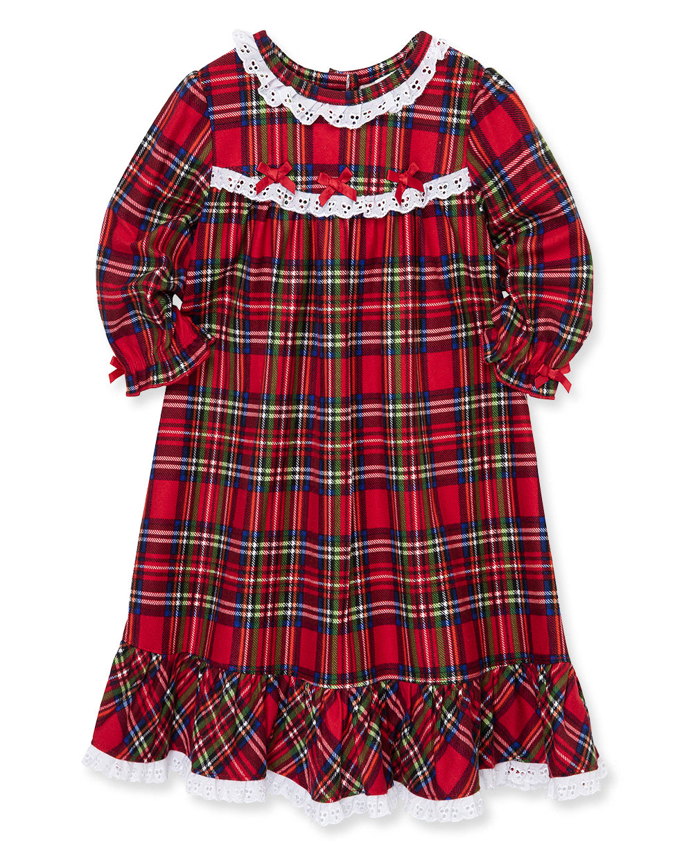 Plaid Gown (5-6X) - Little Me